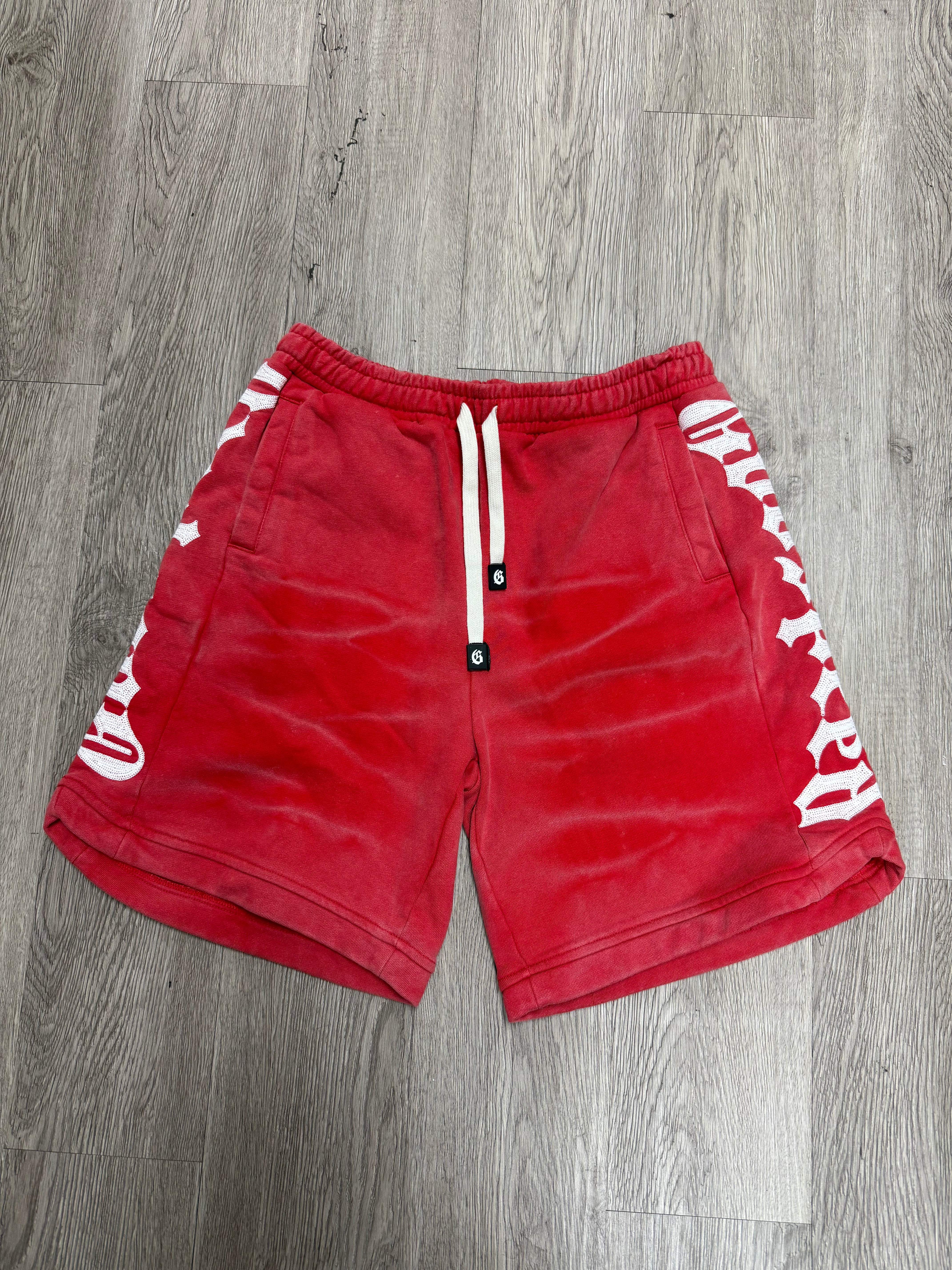Godspeed CourtSide Shorts Red Tie Dye