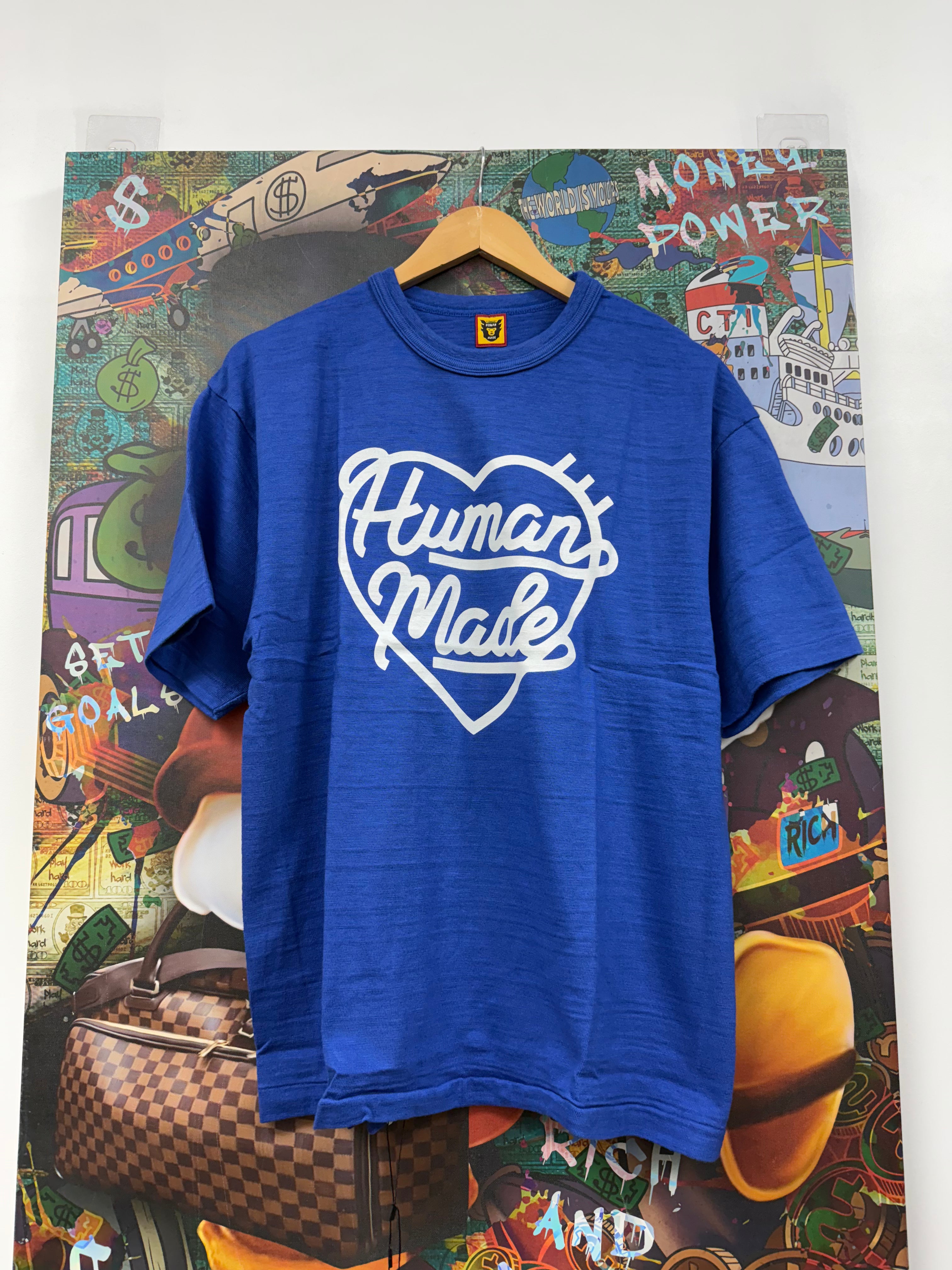 Human Made Royal Blue Heart Tee