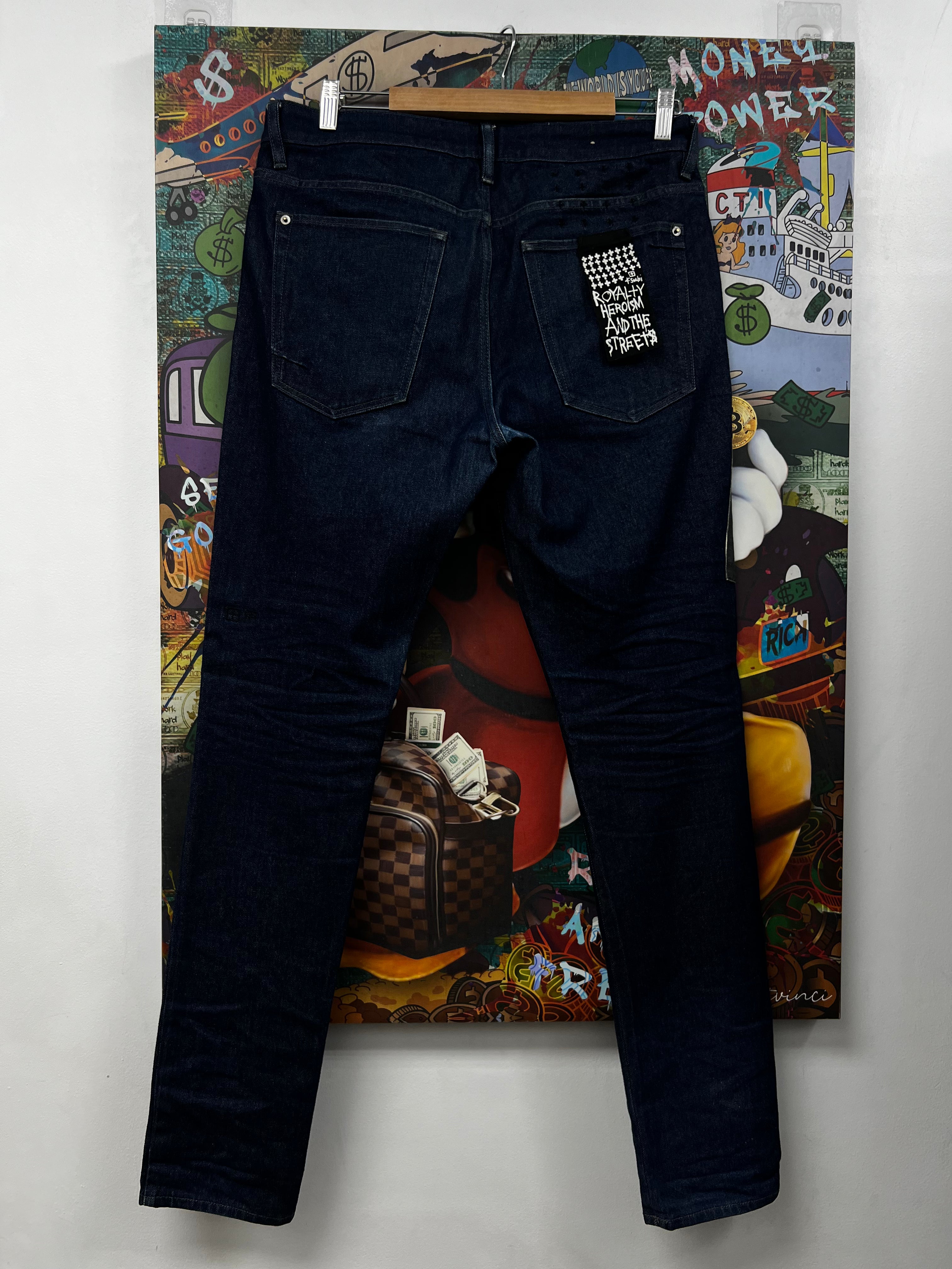 Ksubi Selvedge Patchwork Jeans