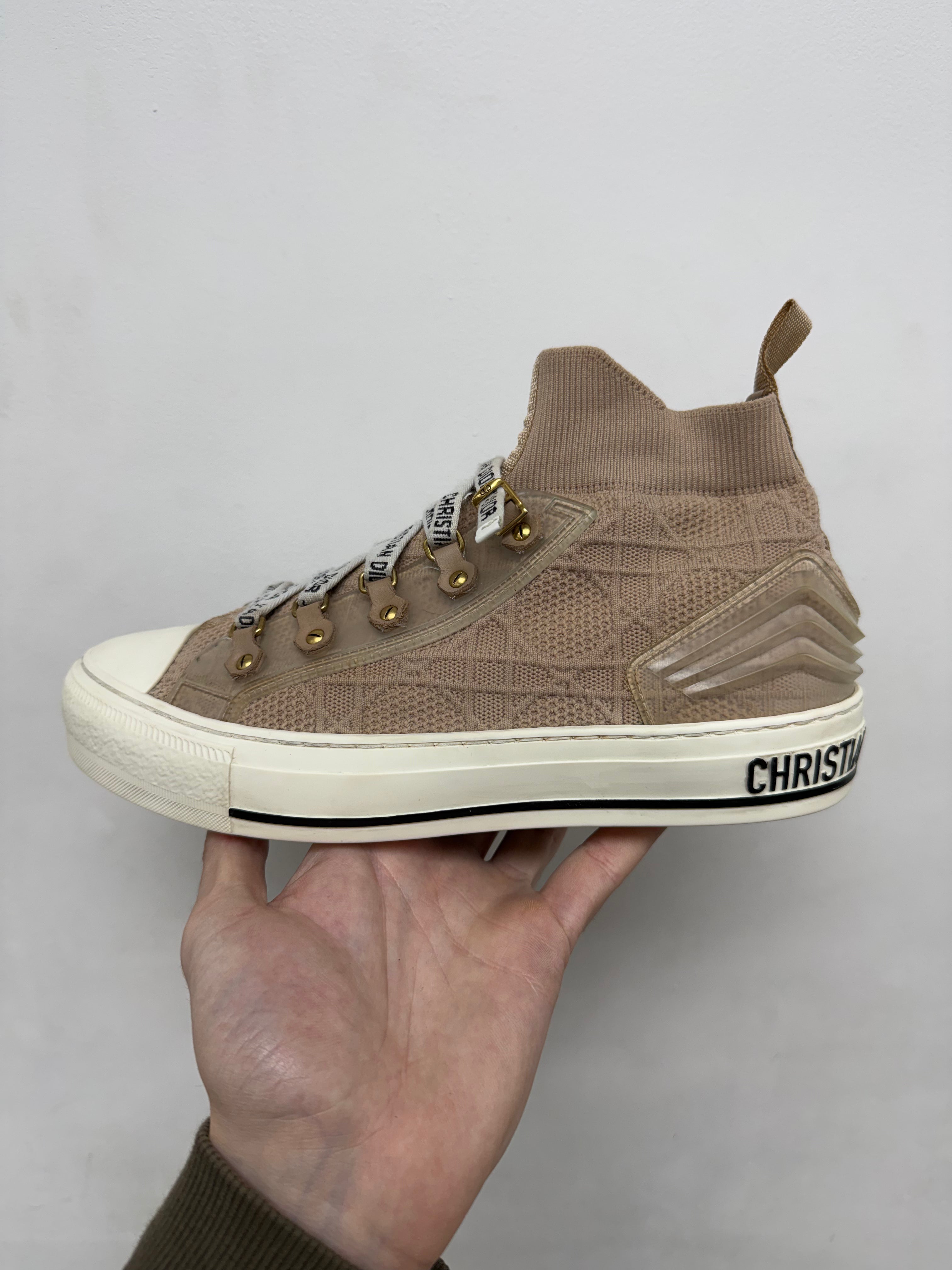 Dior Walk'n'Dior Tan Sneakers