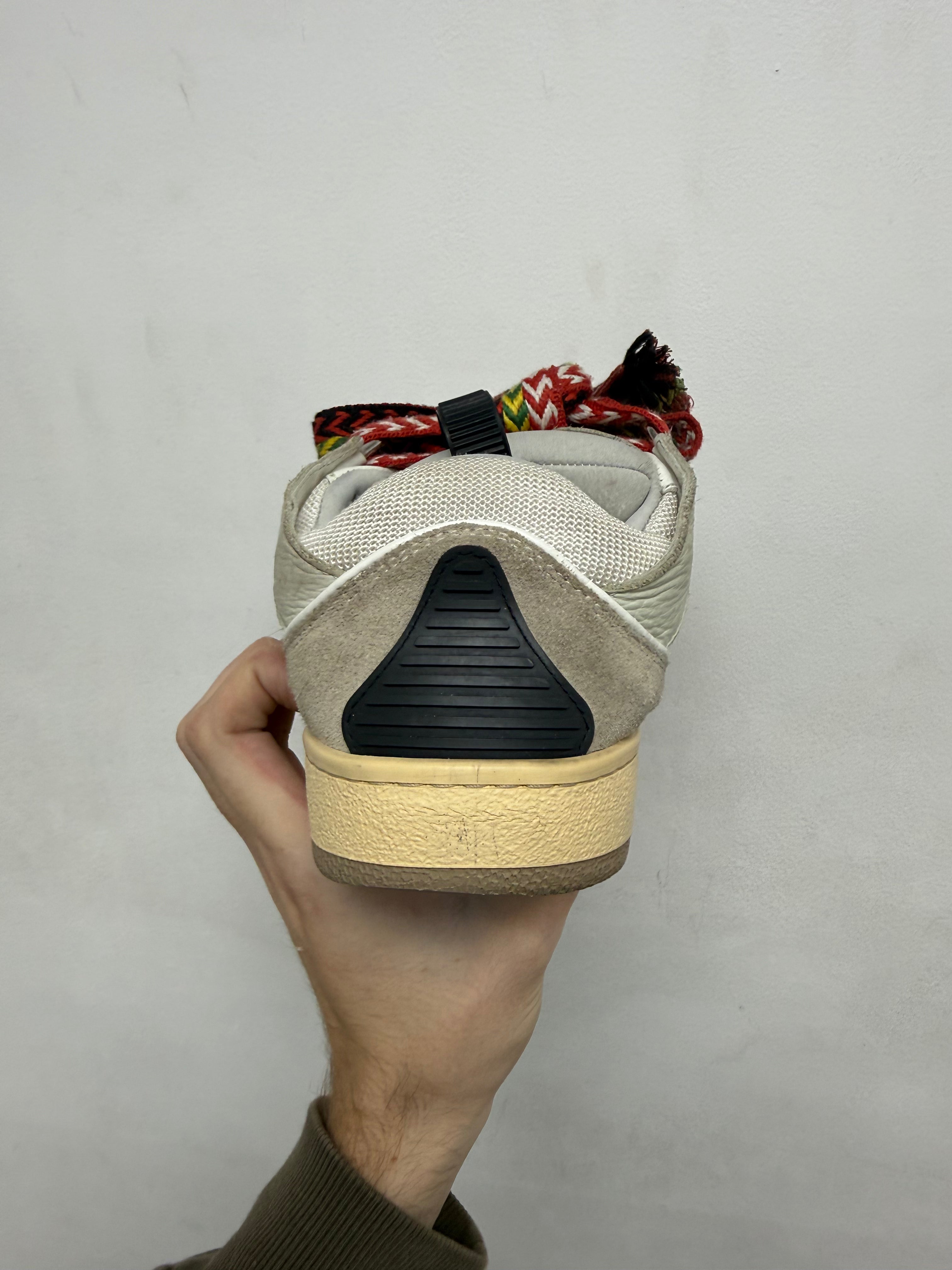 Lanvin Cream Rasta Sneakers