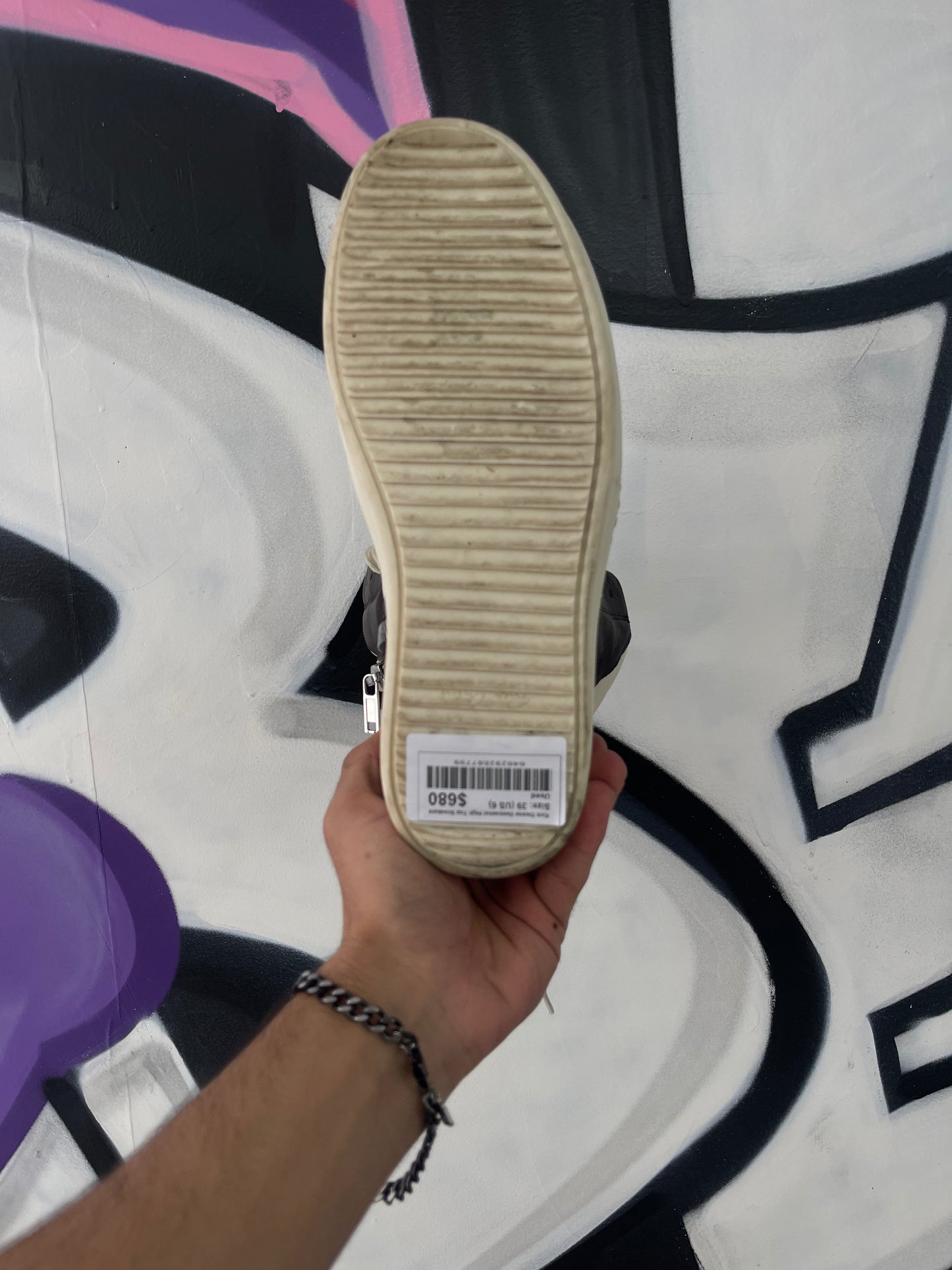 Rick Owens Geobasket High Top Sneakers