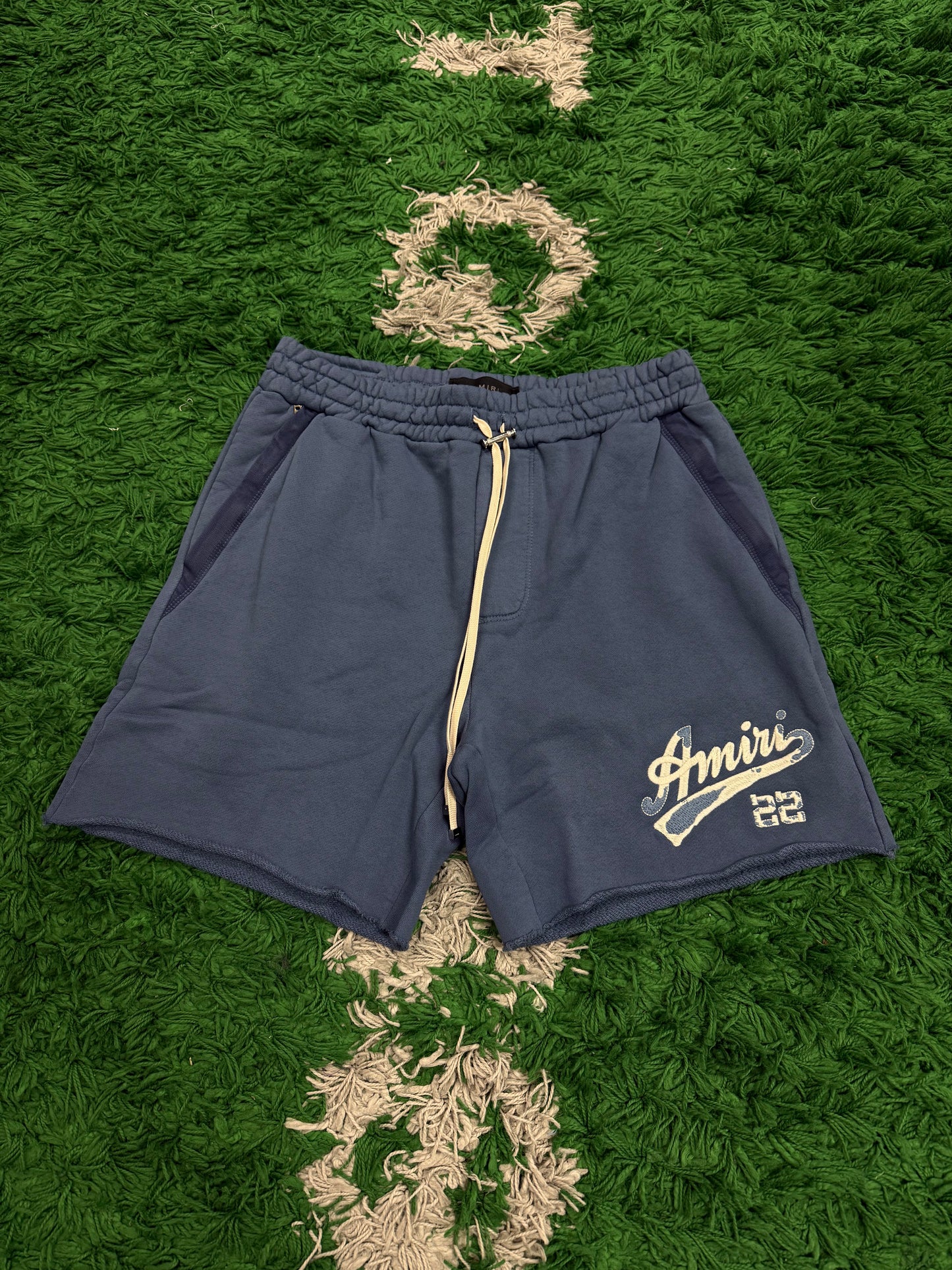 Amiri Blue 22 Shorts
