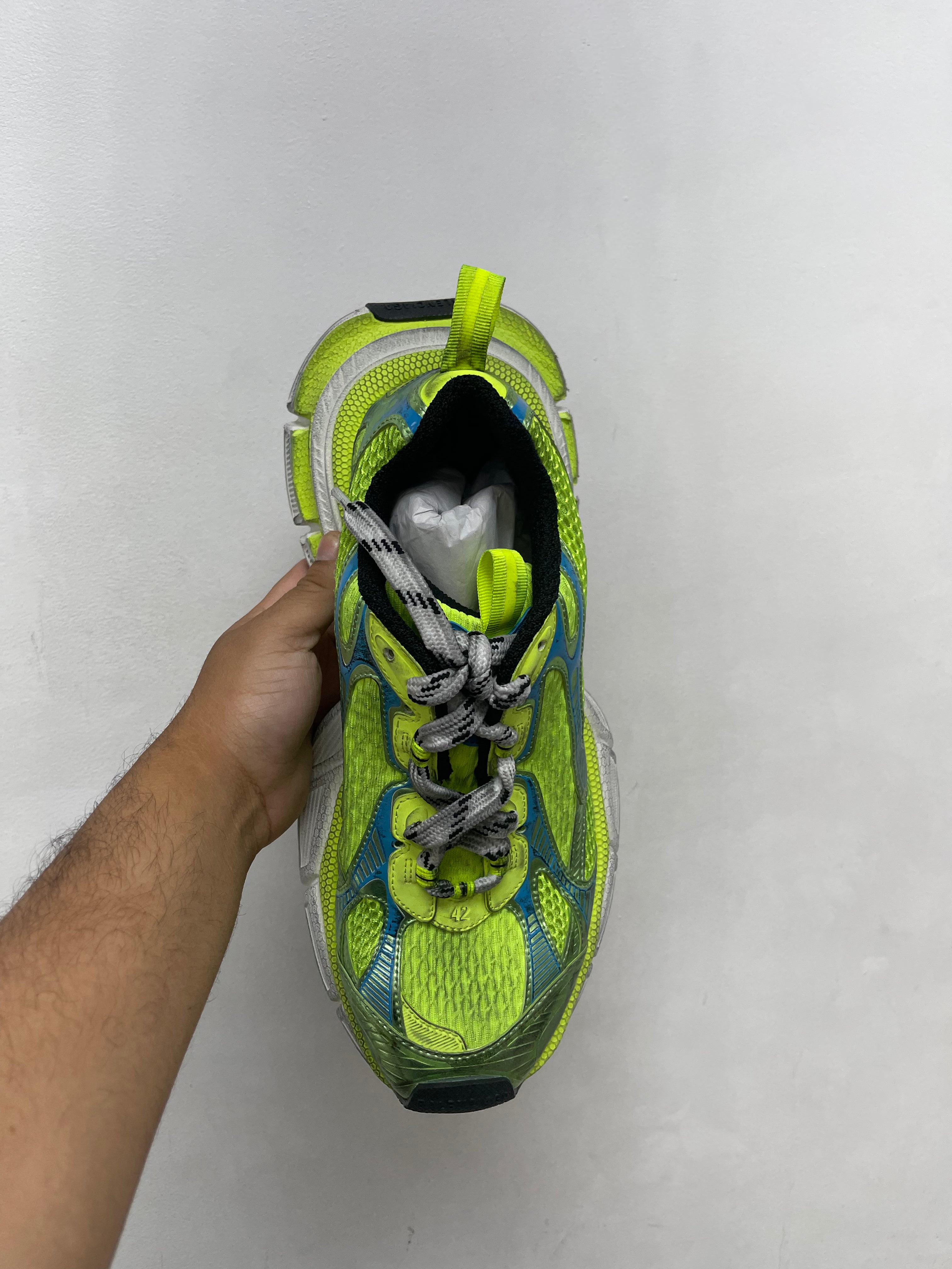 Balenciaga 3XL' Fluo Yellow Sneakers