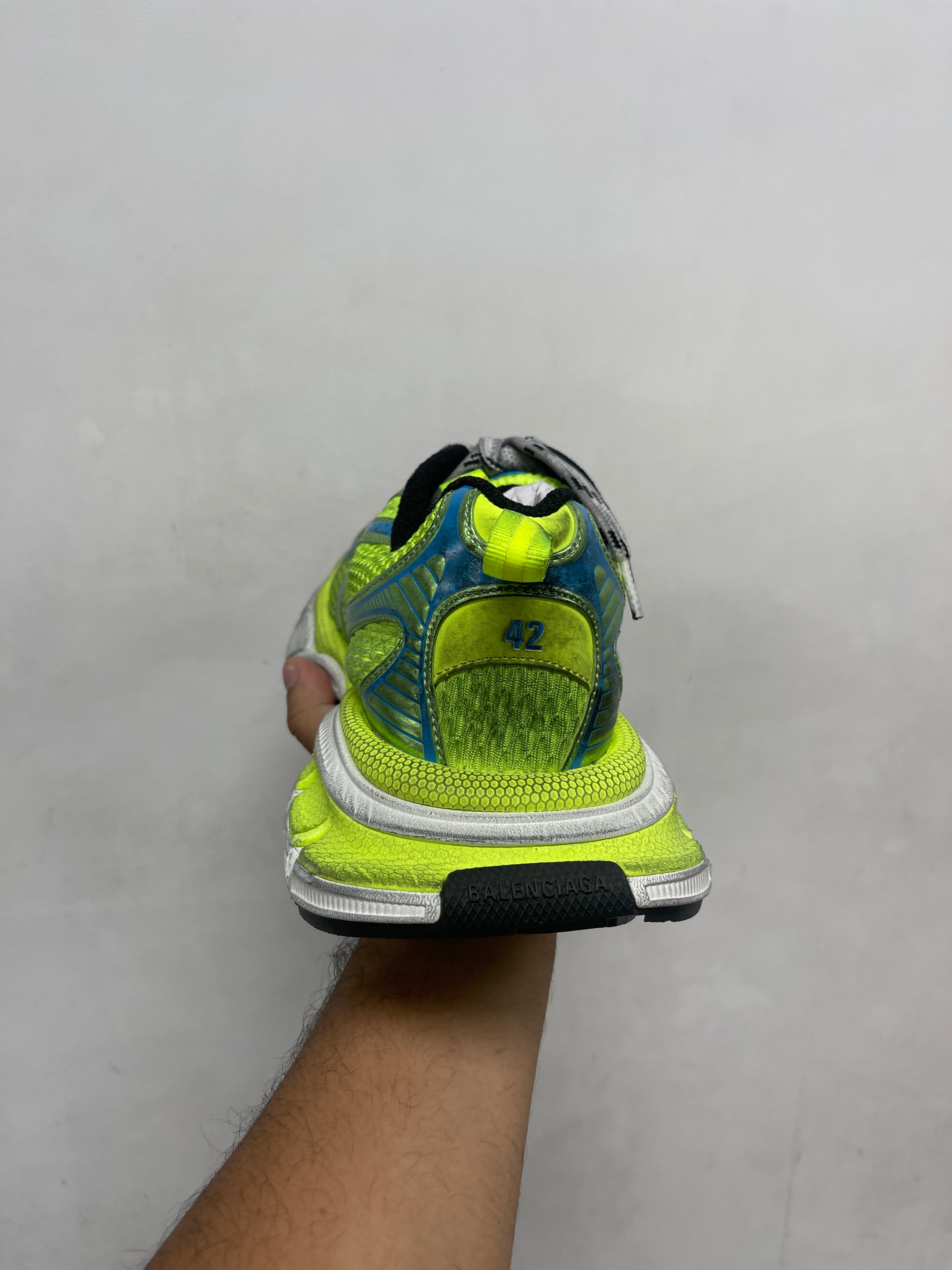 Balenciaga 3XL' Fluo Yellow Sneakers