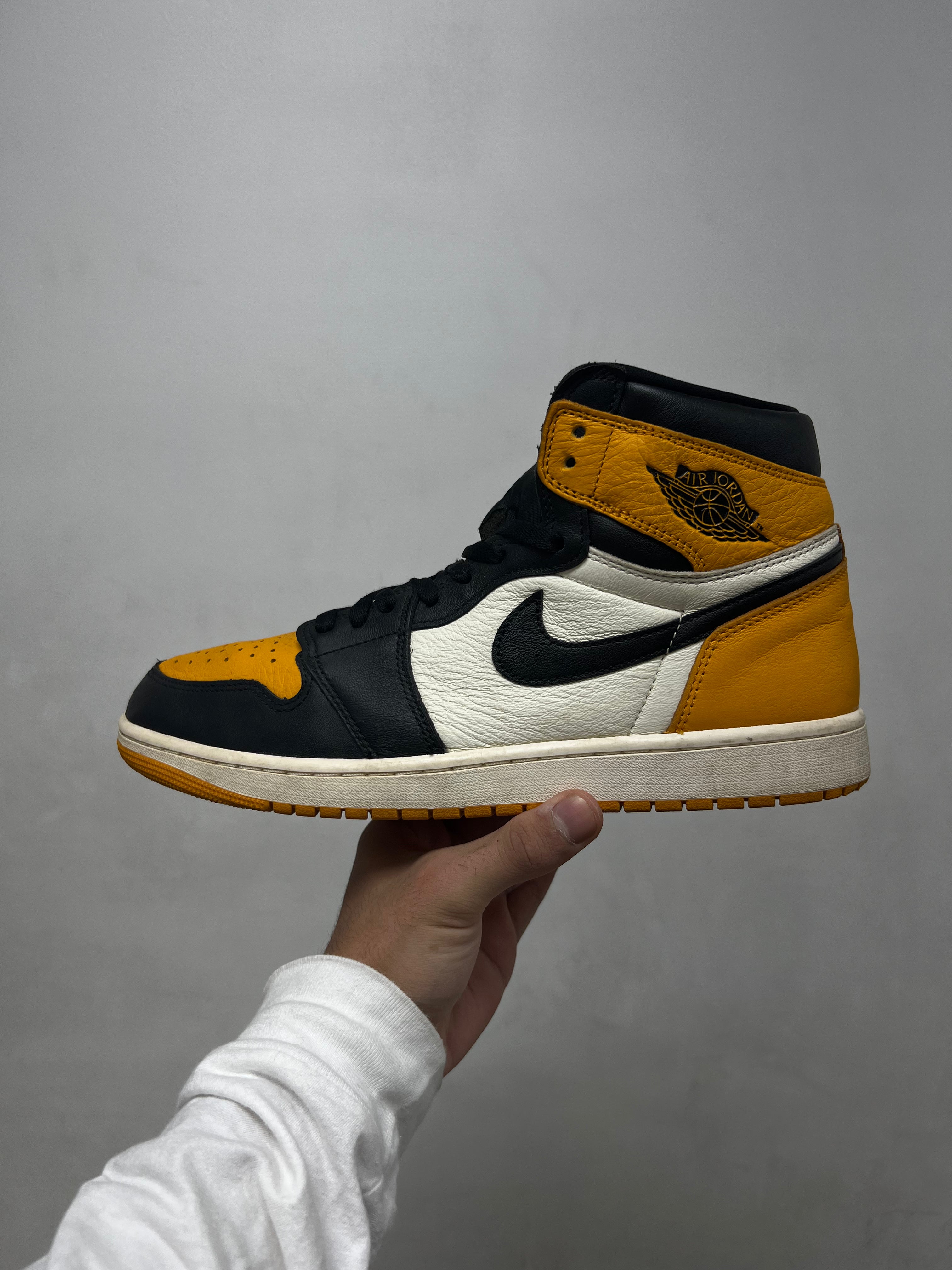 Jordan 1 Taxi Toe Sneakers