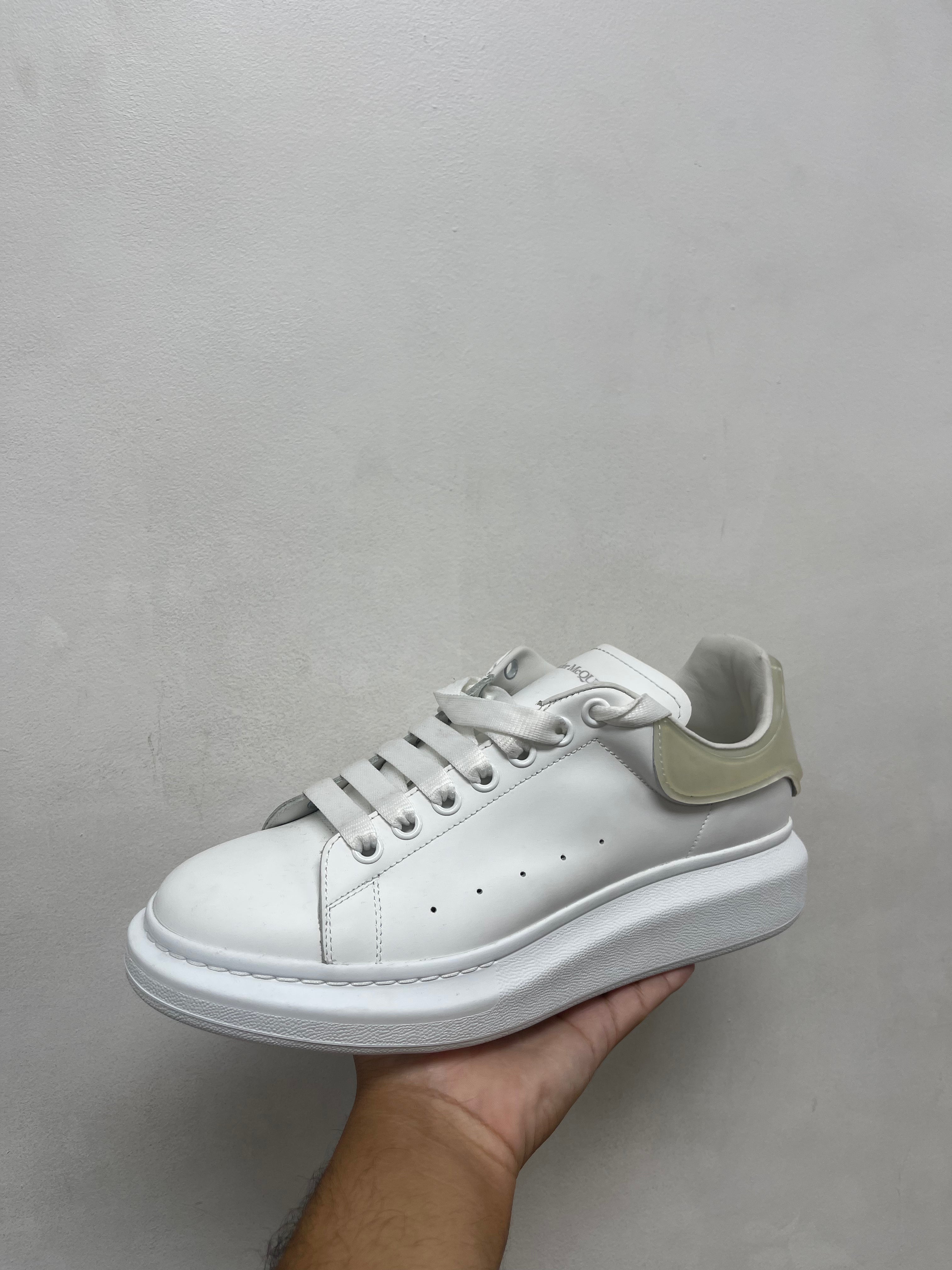 Alexander Mcqueen White Oversized Sneakers