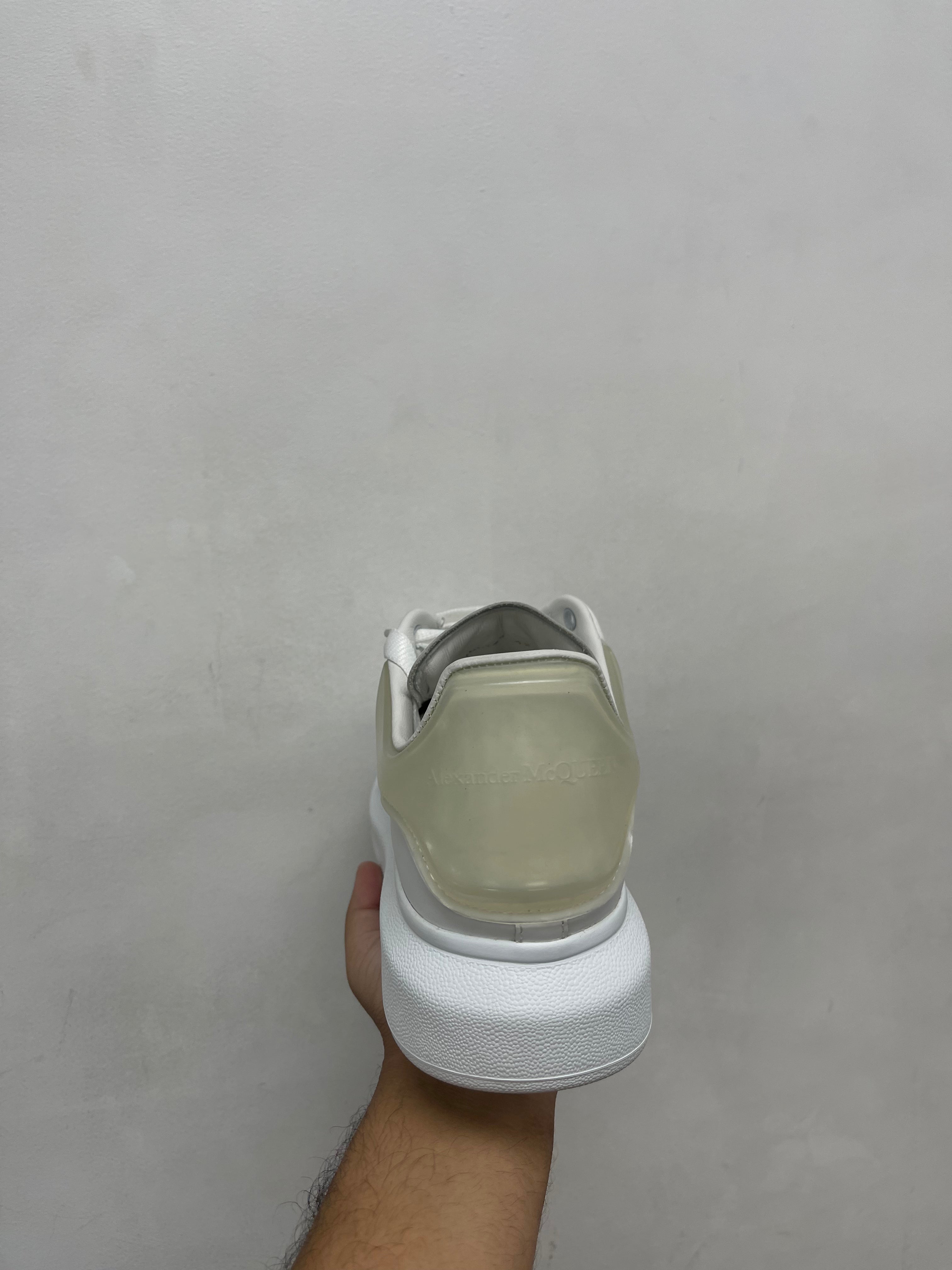 Alexander Mcqueen White Oversized Sneakers