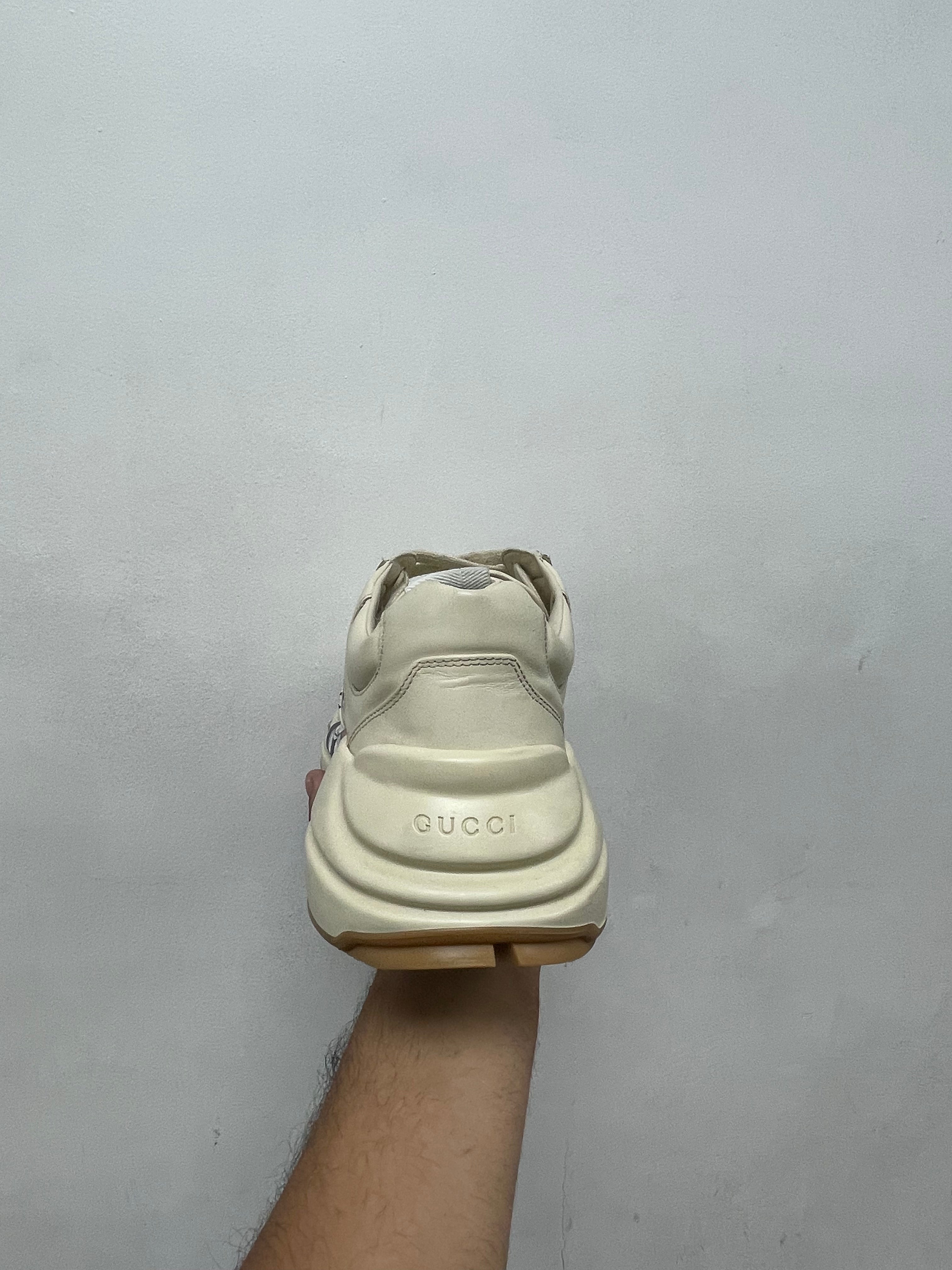 Gucci X Disney Cream Rhyton Micky Mouse Sneakers