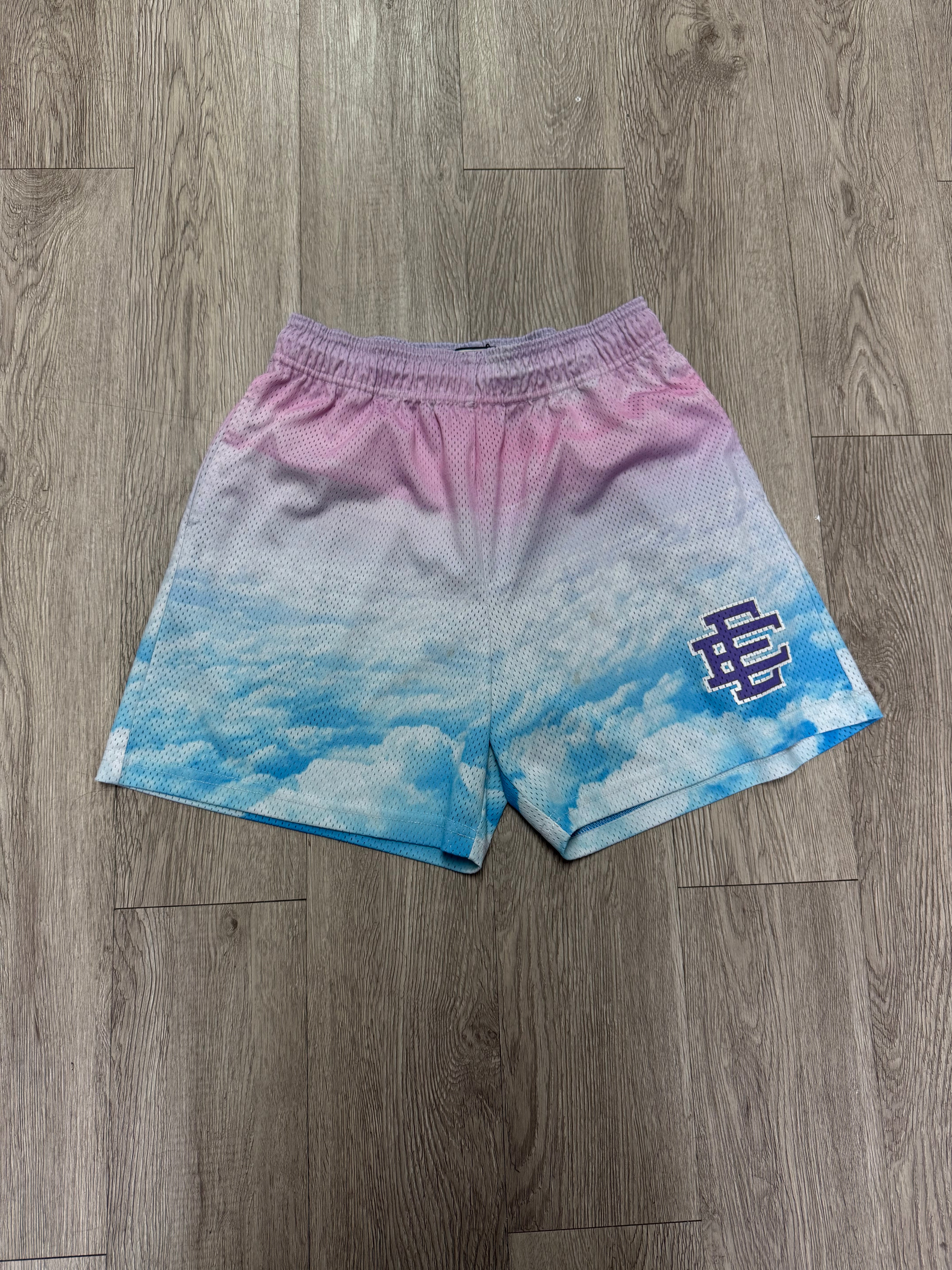 Eric Emanuel Baby Blue Purple Shorts