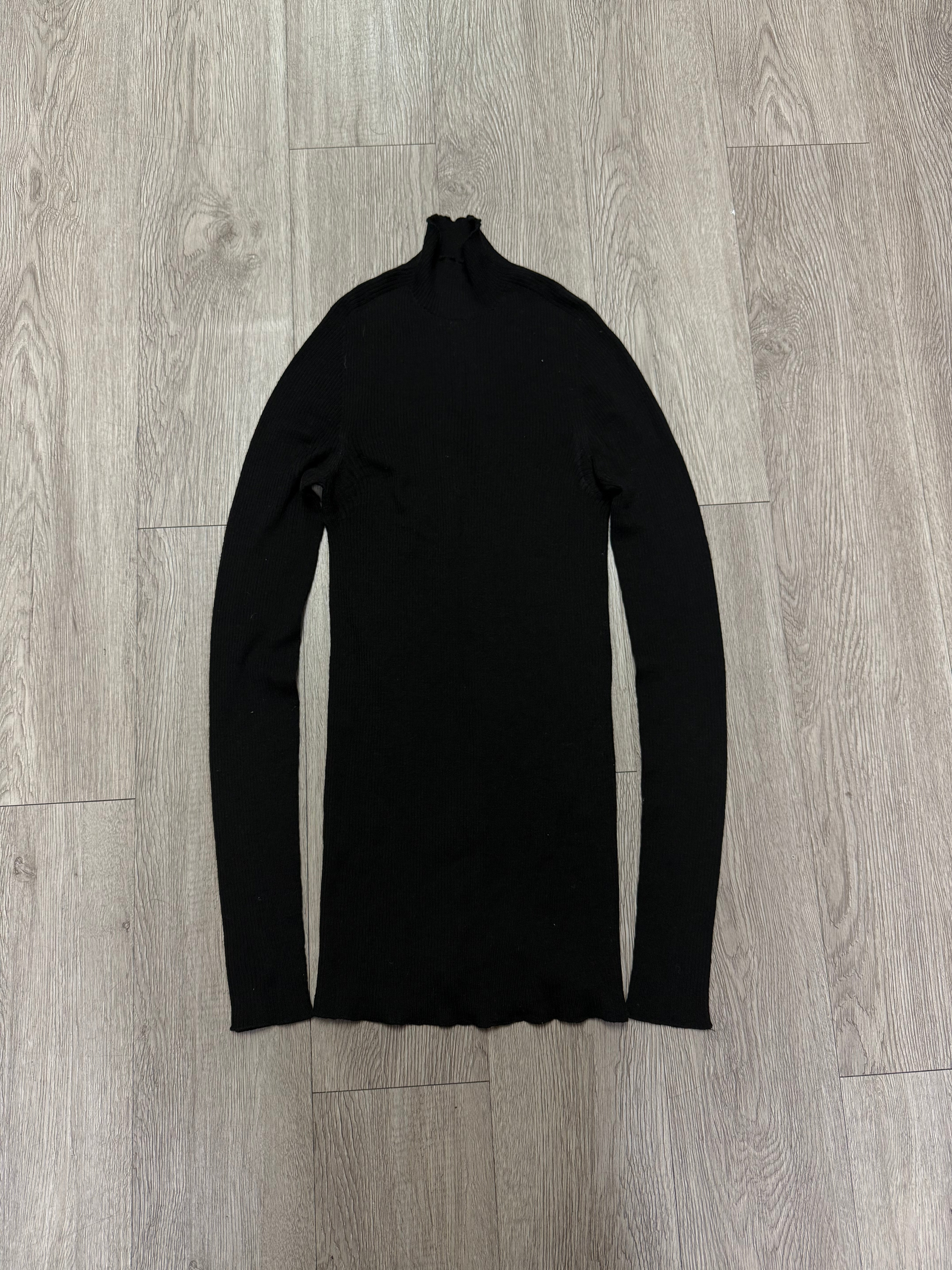 Rick Owens Black Cashmere Shirt