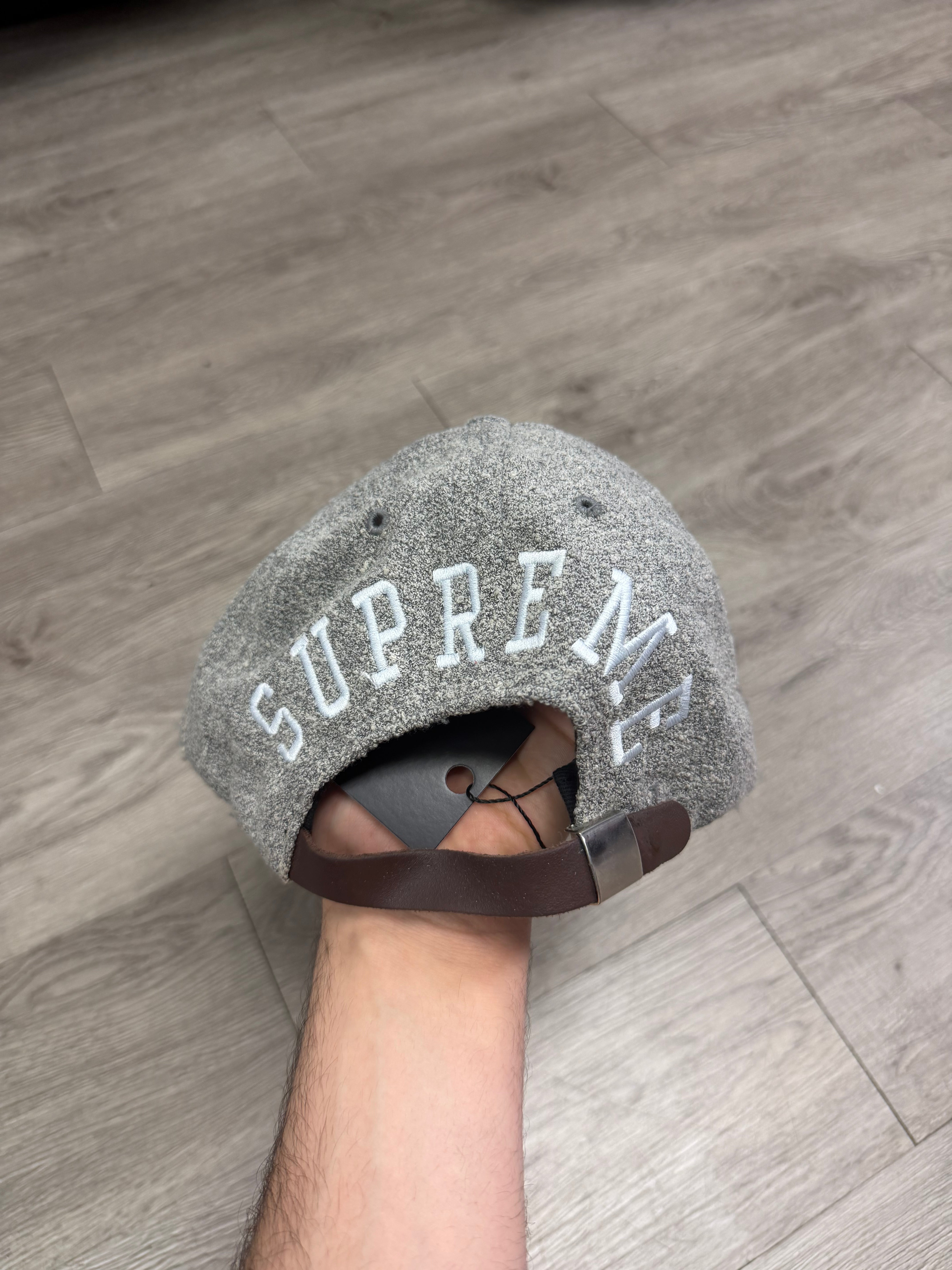 Supreme Loro x Piana Grey Wool Cap