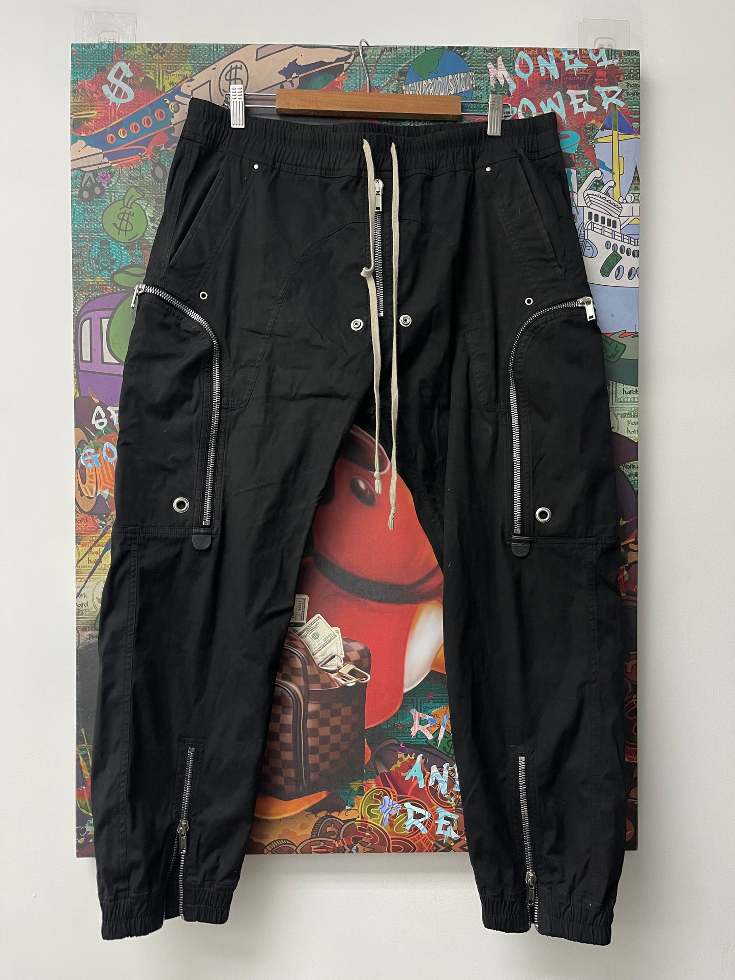 Rick Owens Bella Cargo Black (XXL) Pants