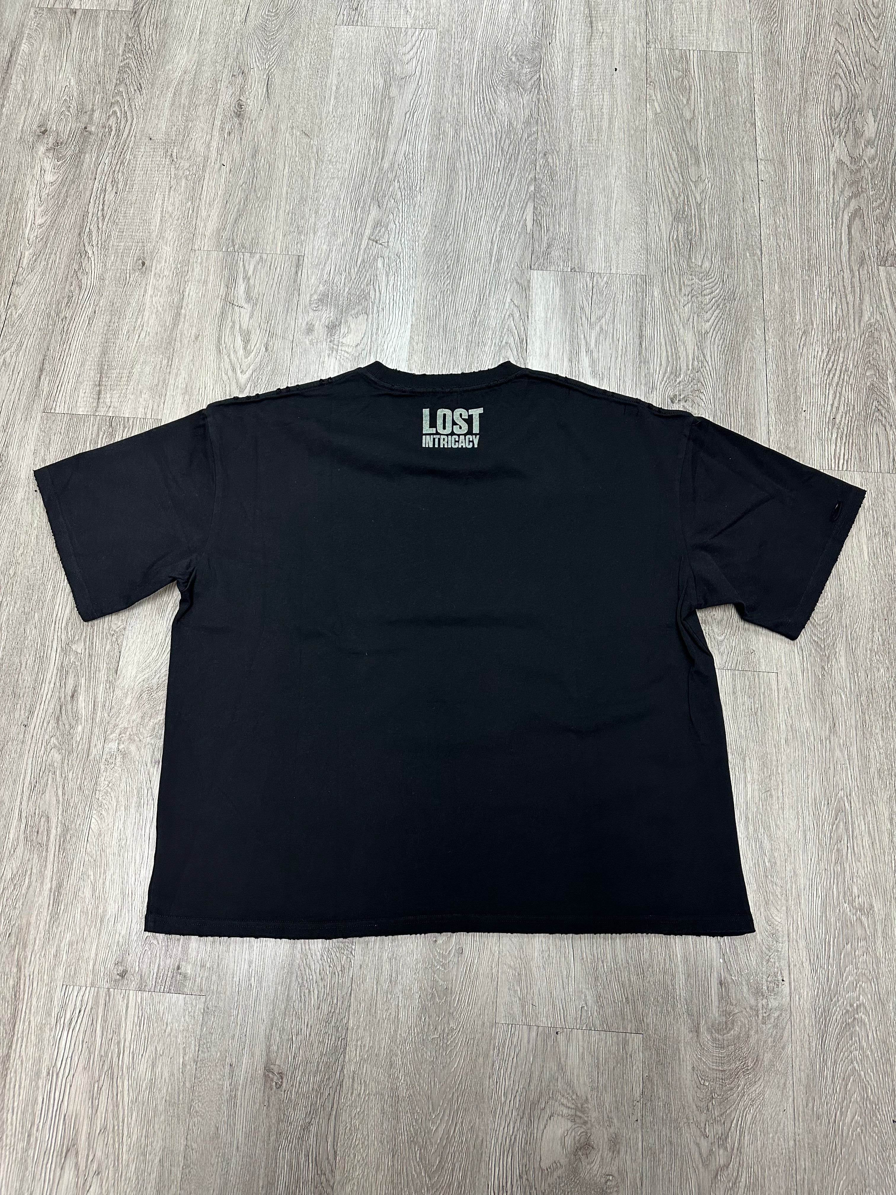 Lost Intricacy Black Outline Tee