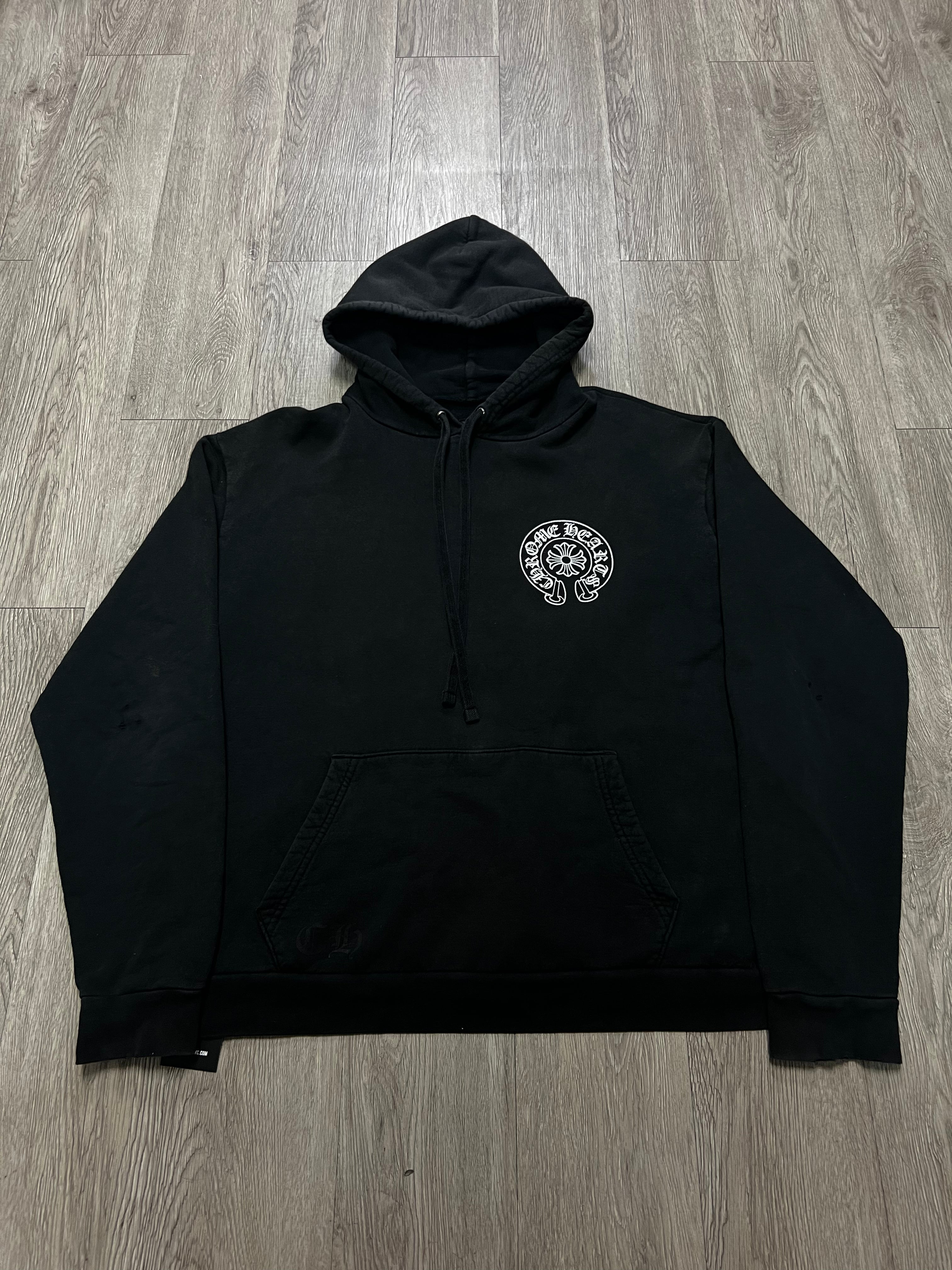 Chrome Hearts Black New York Pullover Hoodie
