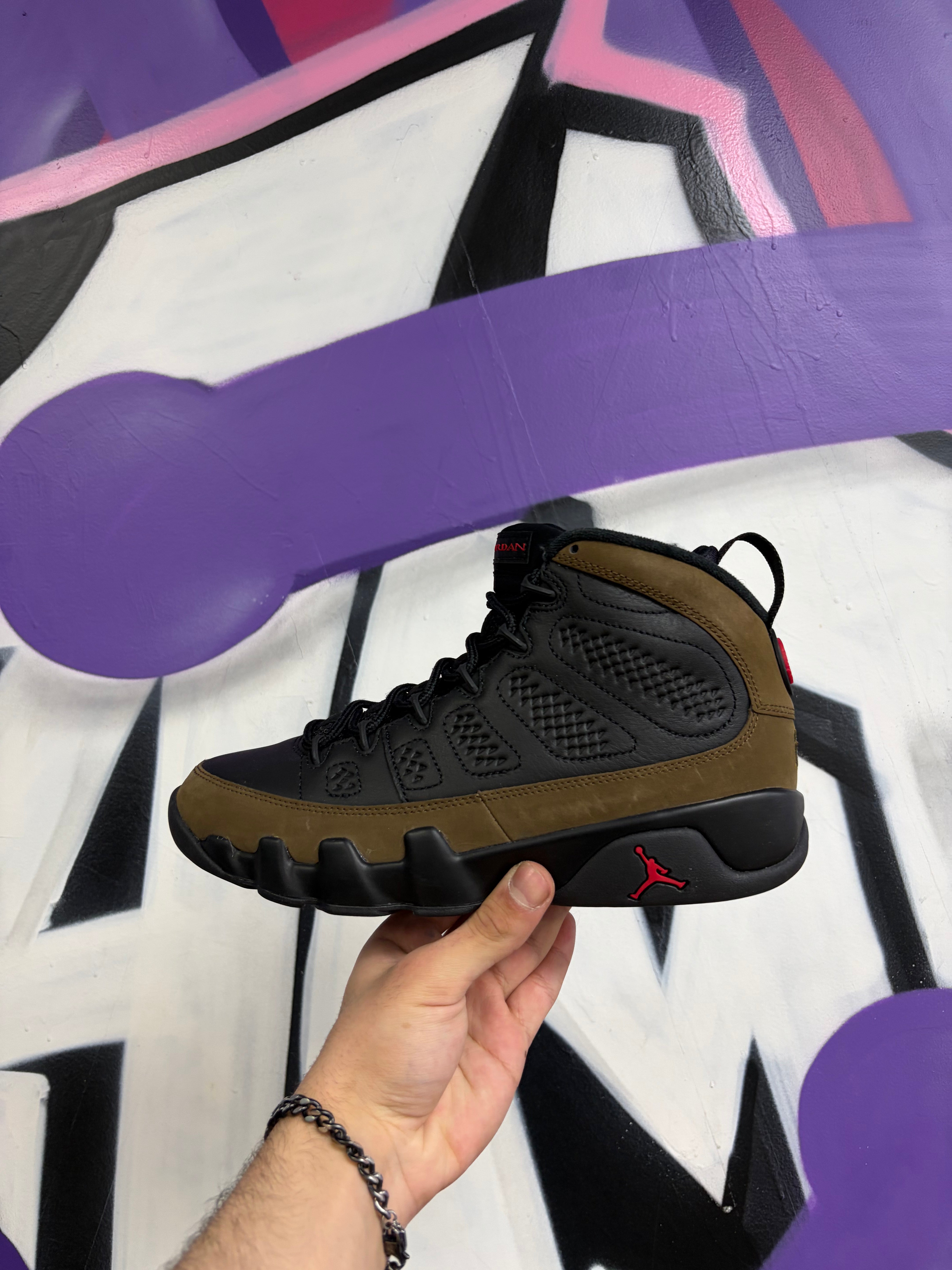 Jordan 9 Olive Sneakers