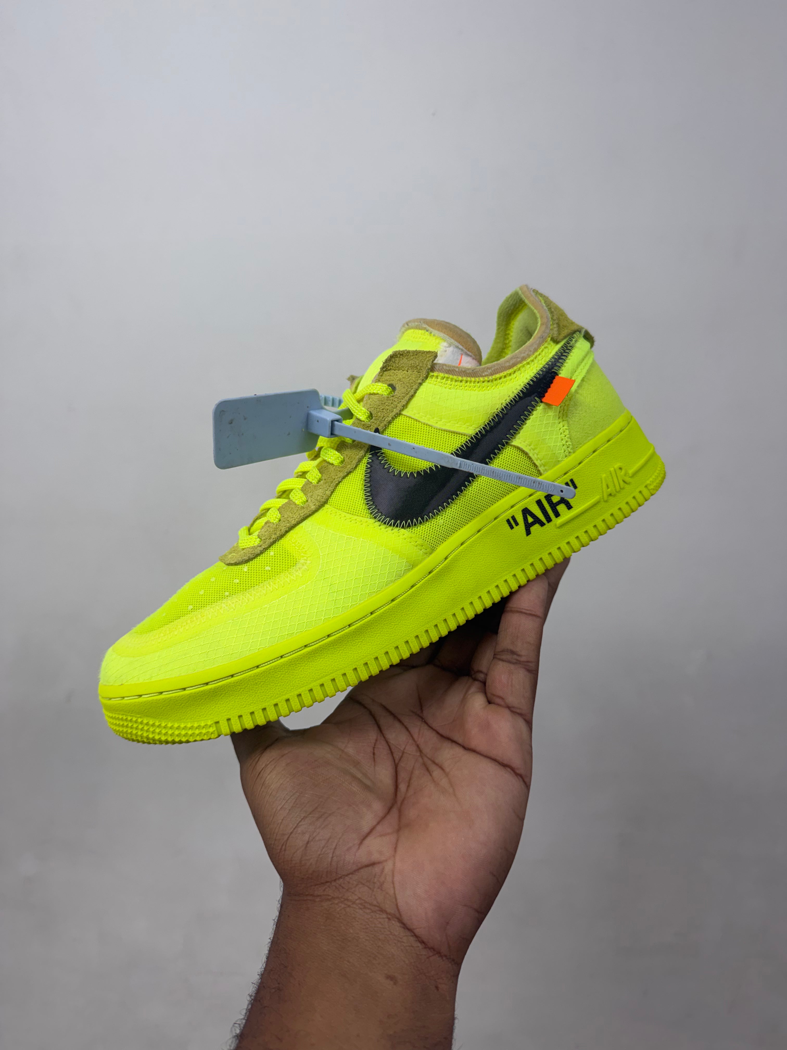 Nike Off White AF1 Volt Sneakers
