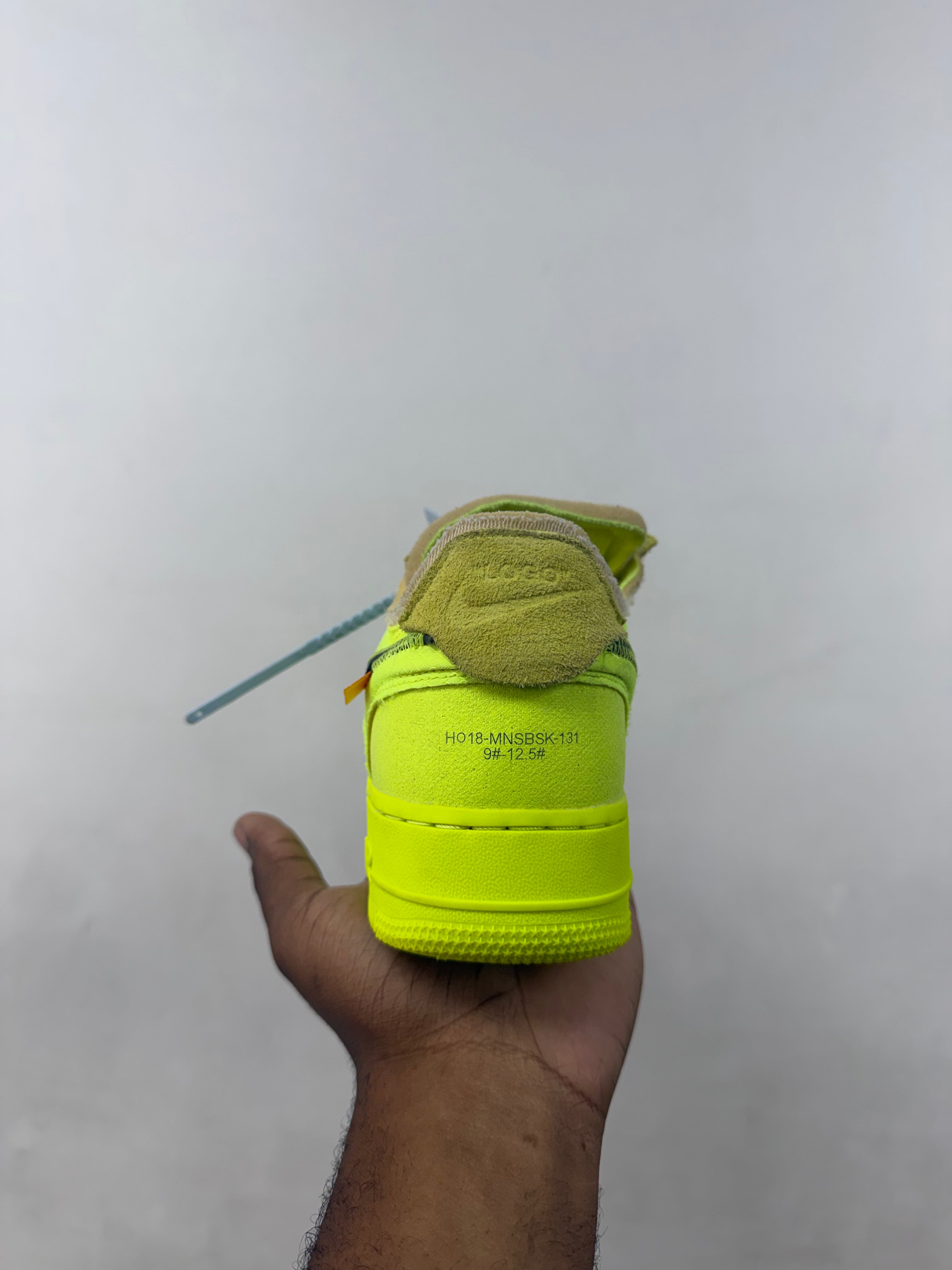 Nike Off White AF1 Volt Sneakers