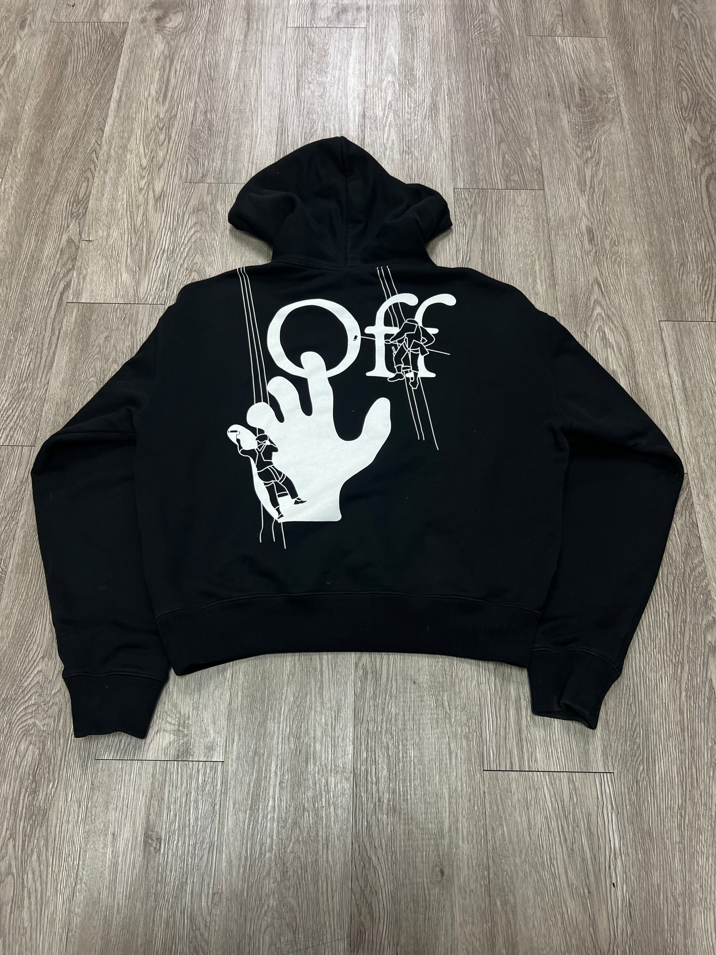 Off White Black White Painter Hoodie