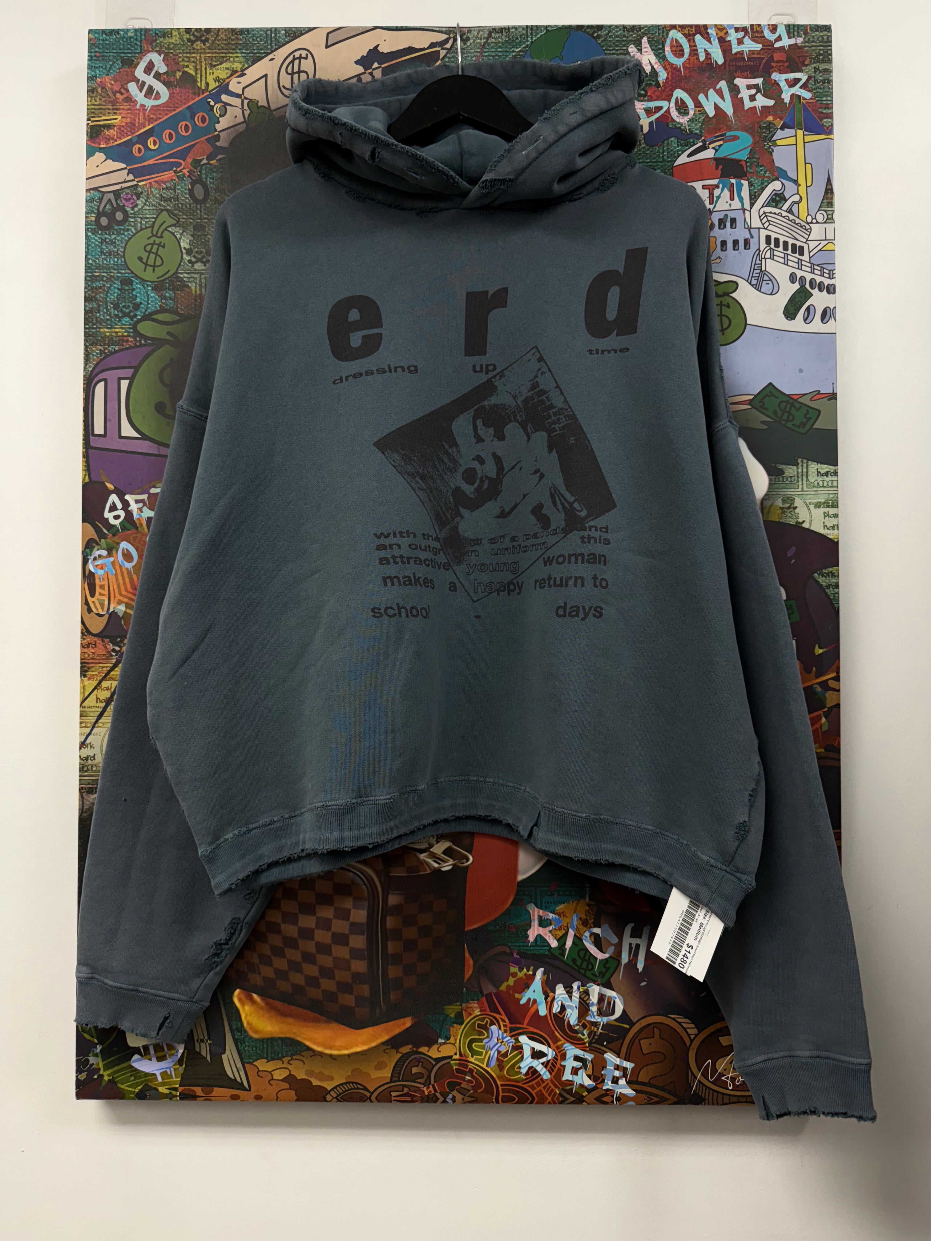 ENFANTS RICHES DÉPRIMÉS School Days Teal Hoodie