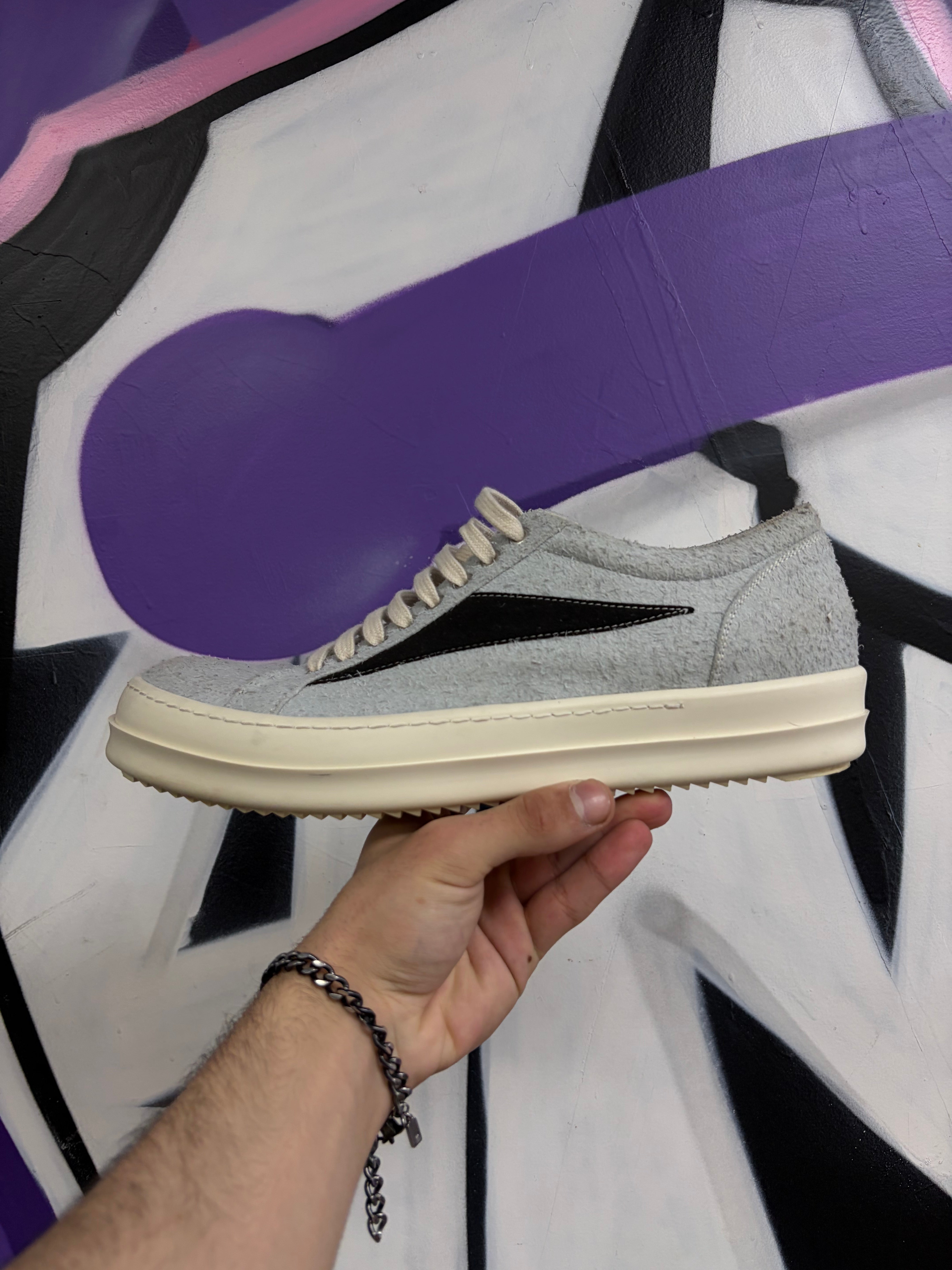 Rick Owens Oyster Vintage Low Sneakers