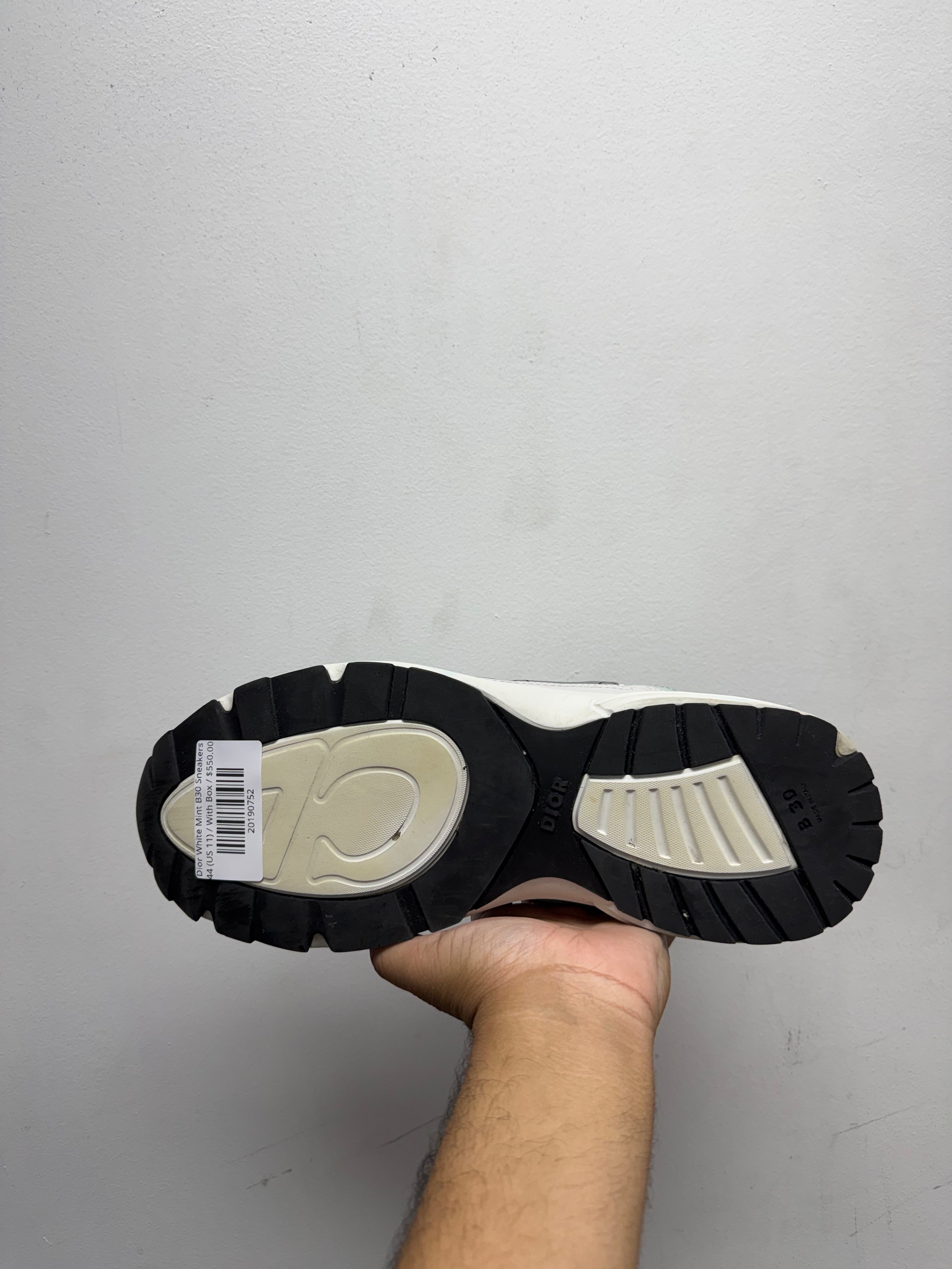 Dior White Mint B30 Sneakers
