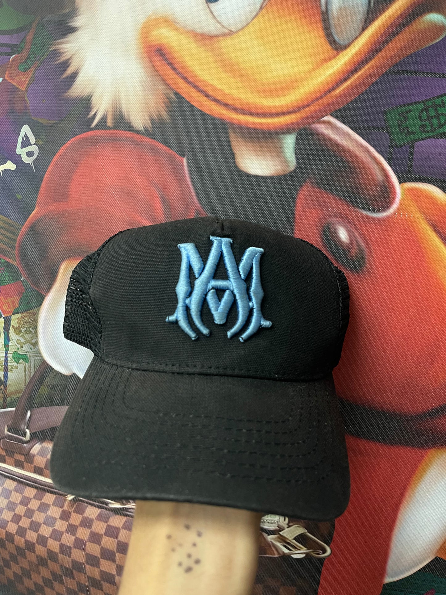 Amiri MA Black Blue Cap