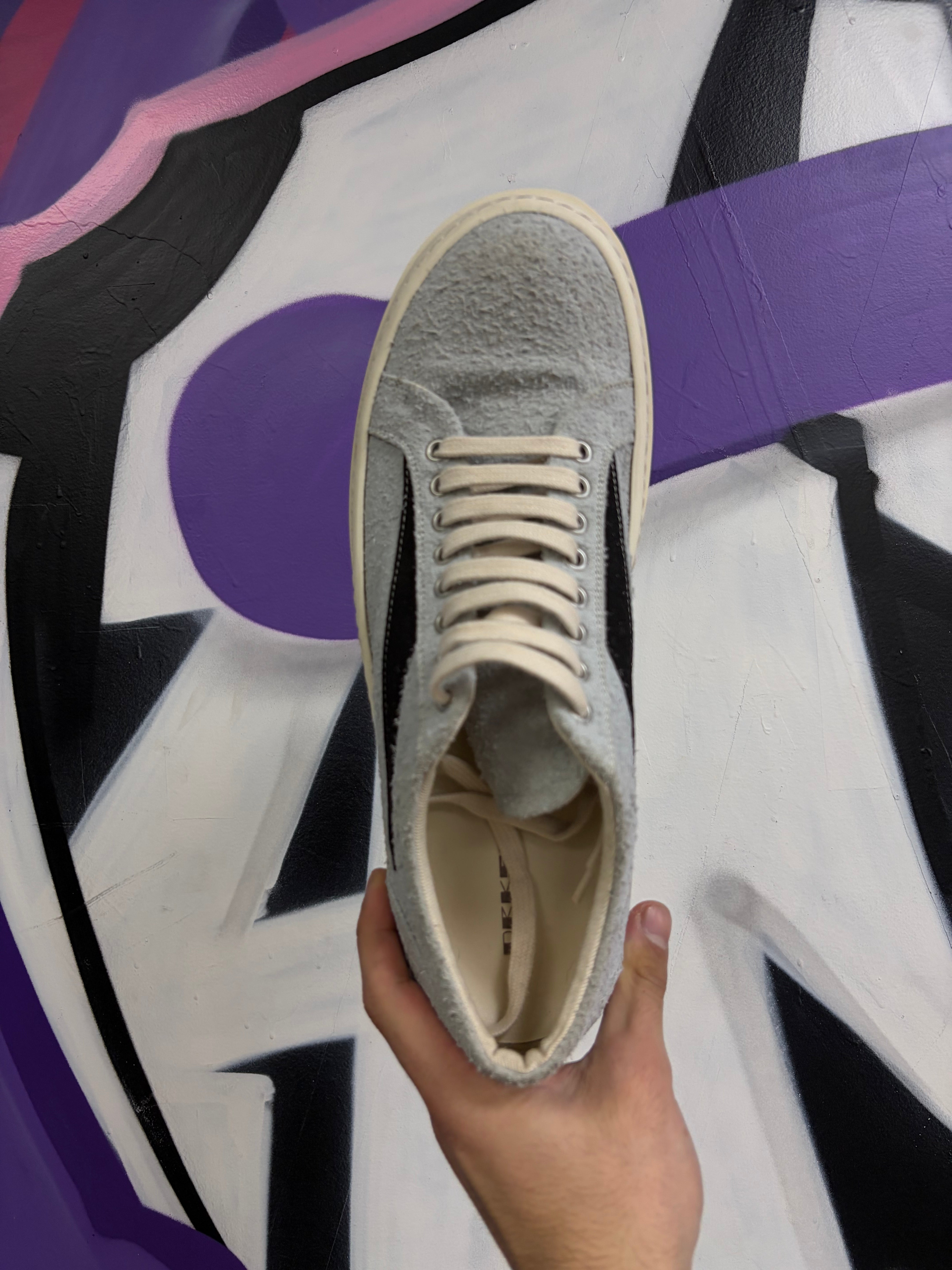 Rick Owens Oyster Vintage Low Sneakers