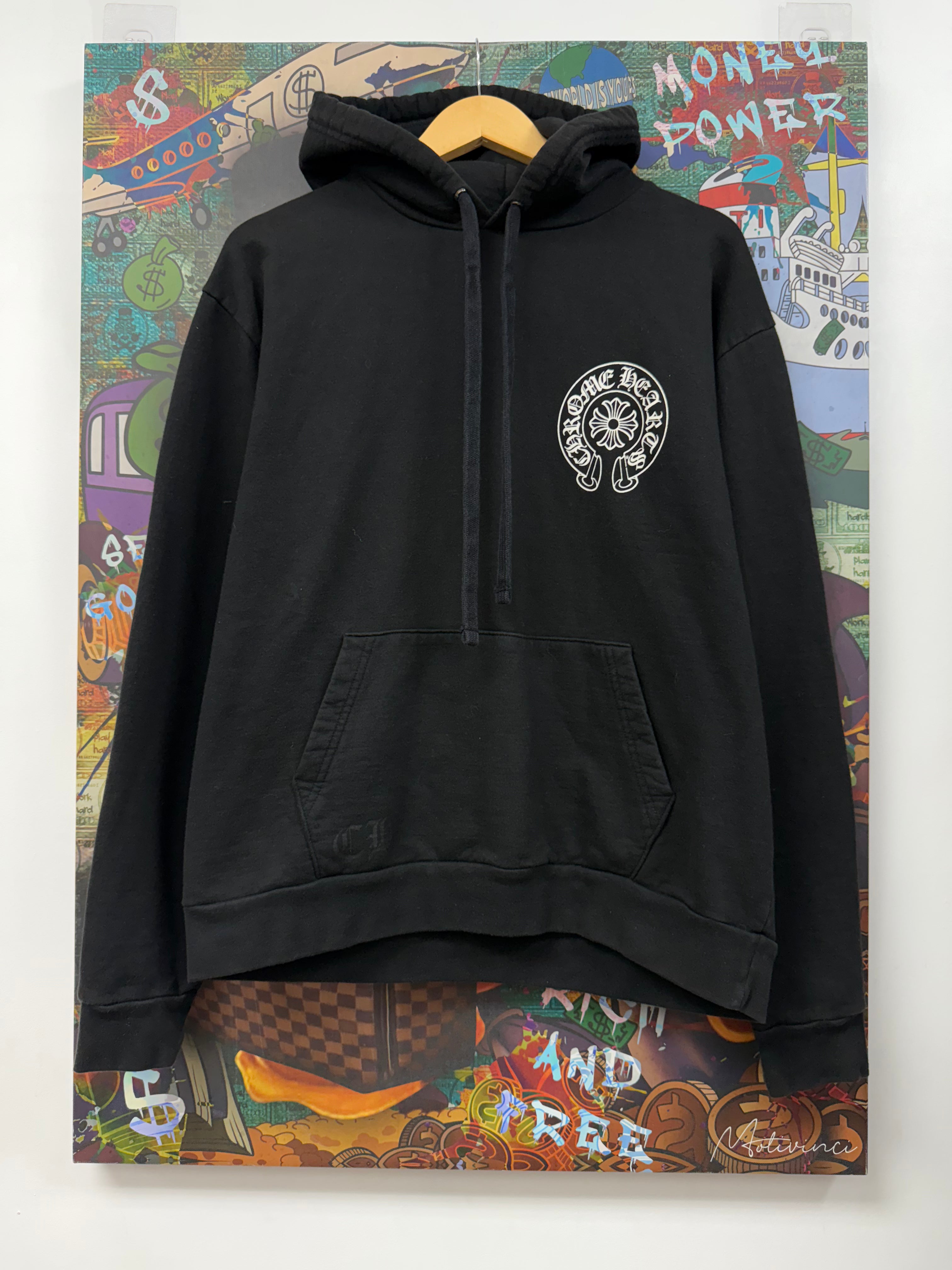 Chrome Hearts New York Horseshooe Pull Over Hoodie