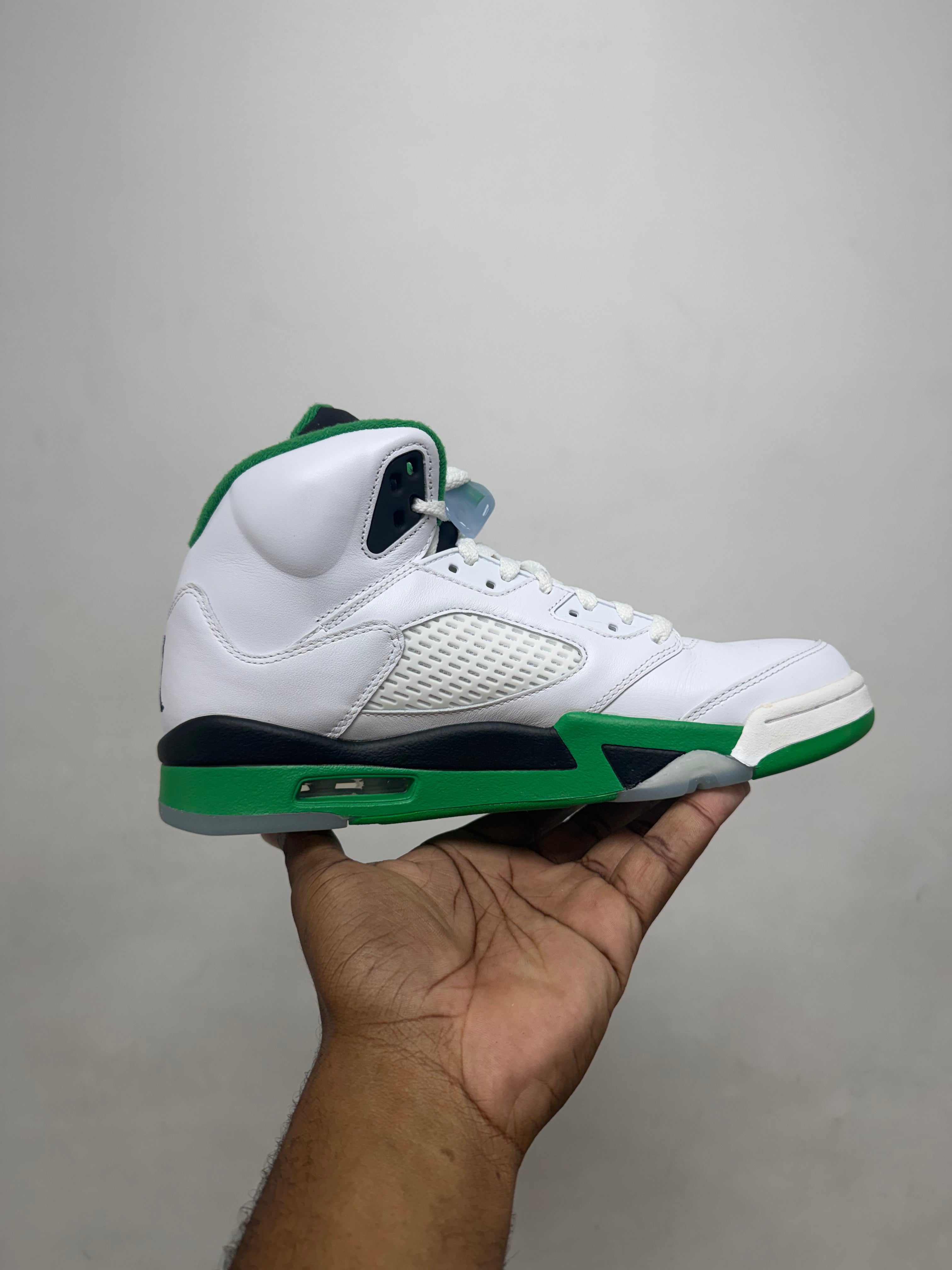 Jordan 5 Lucky Green Sneakers