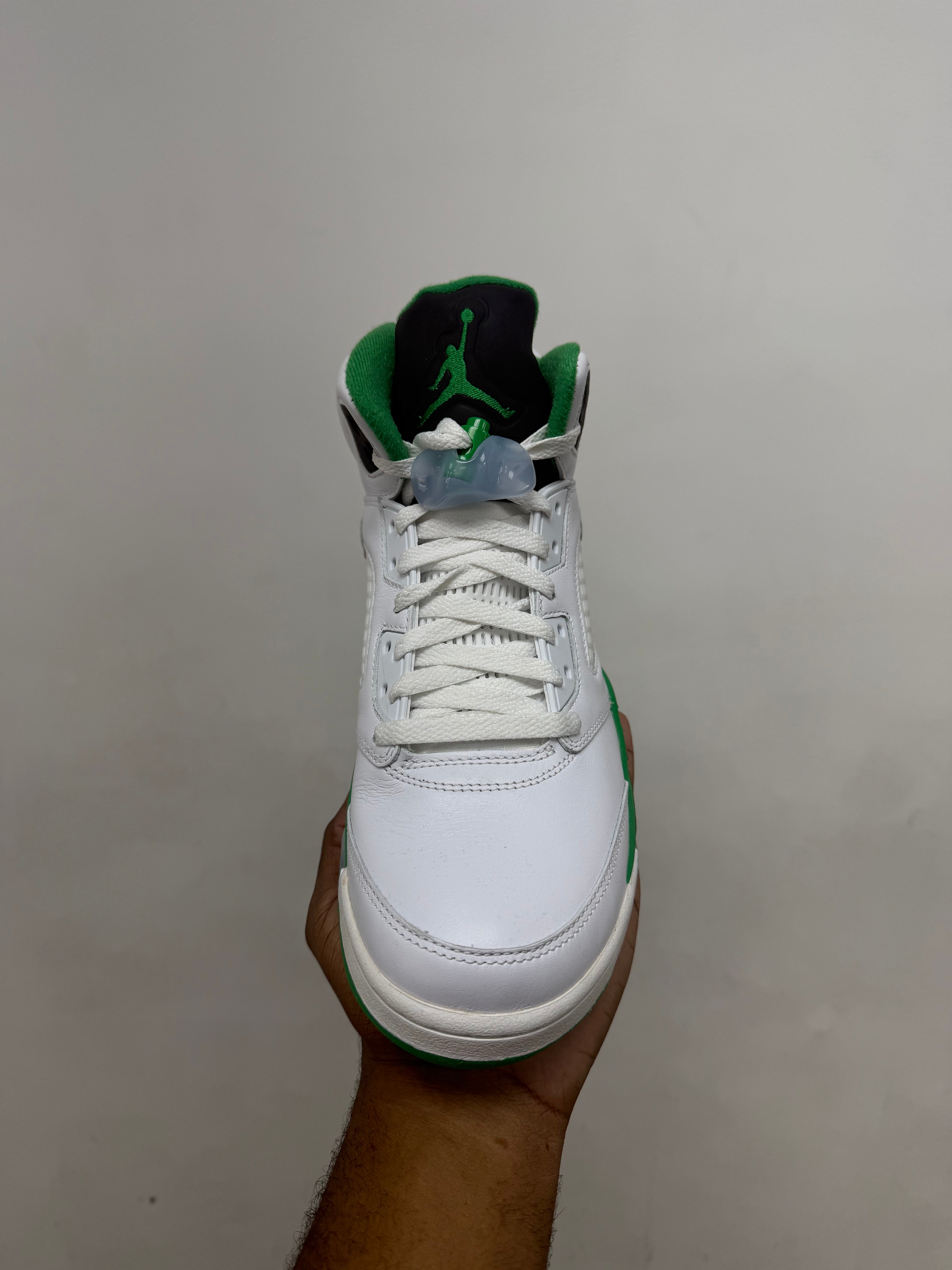 Jordan 5 Lucky Green Sneakers