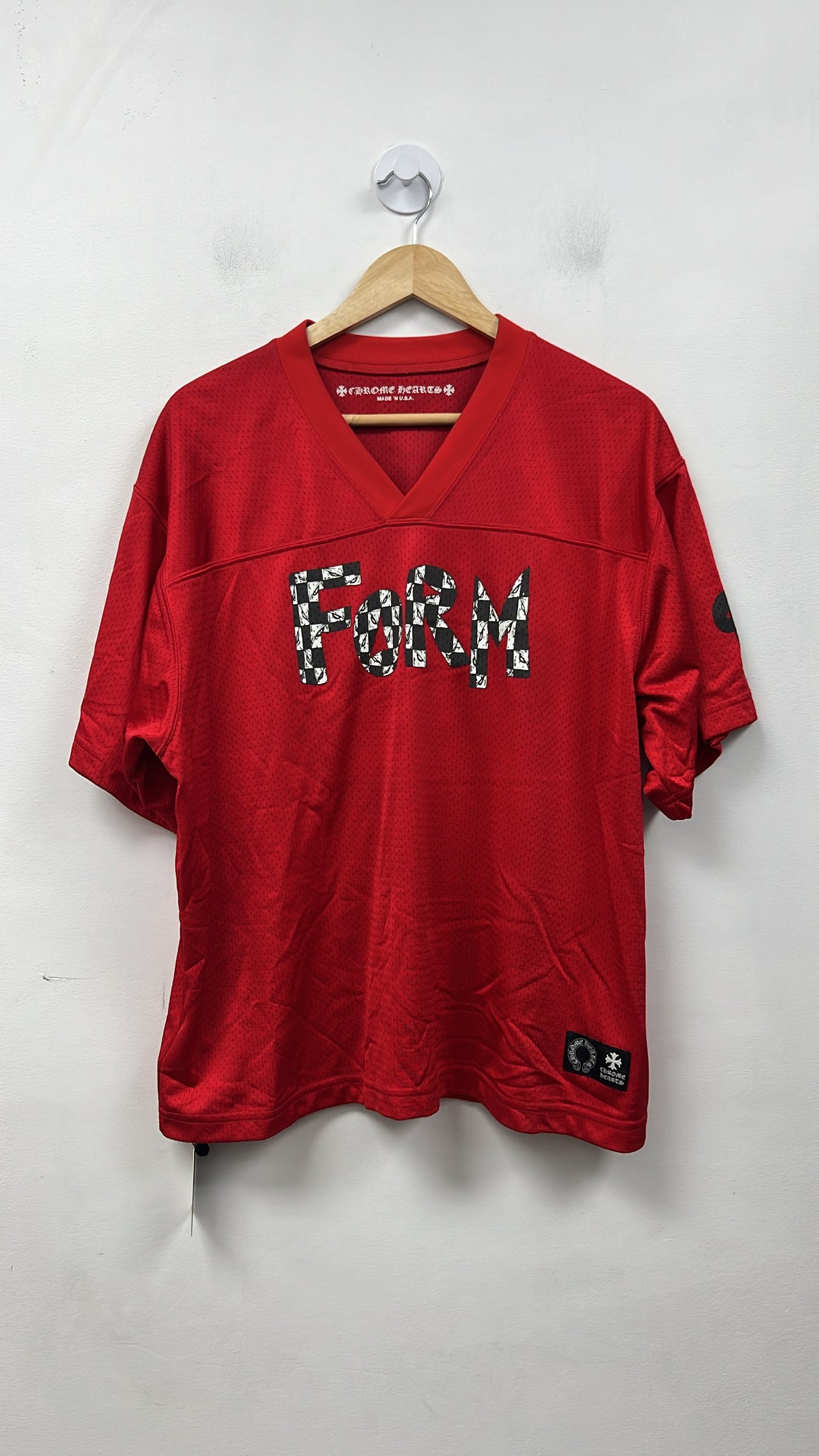 Chrome Hearts Red Form Jersey
