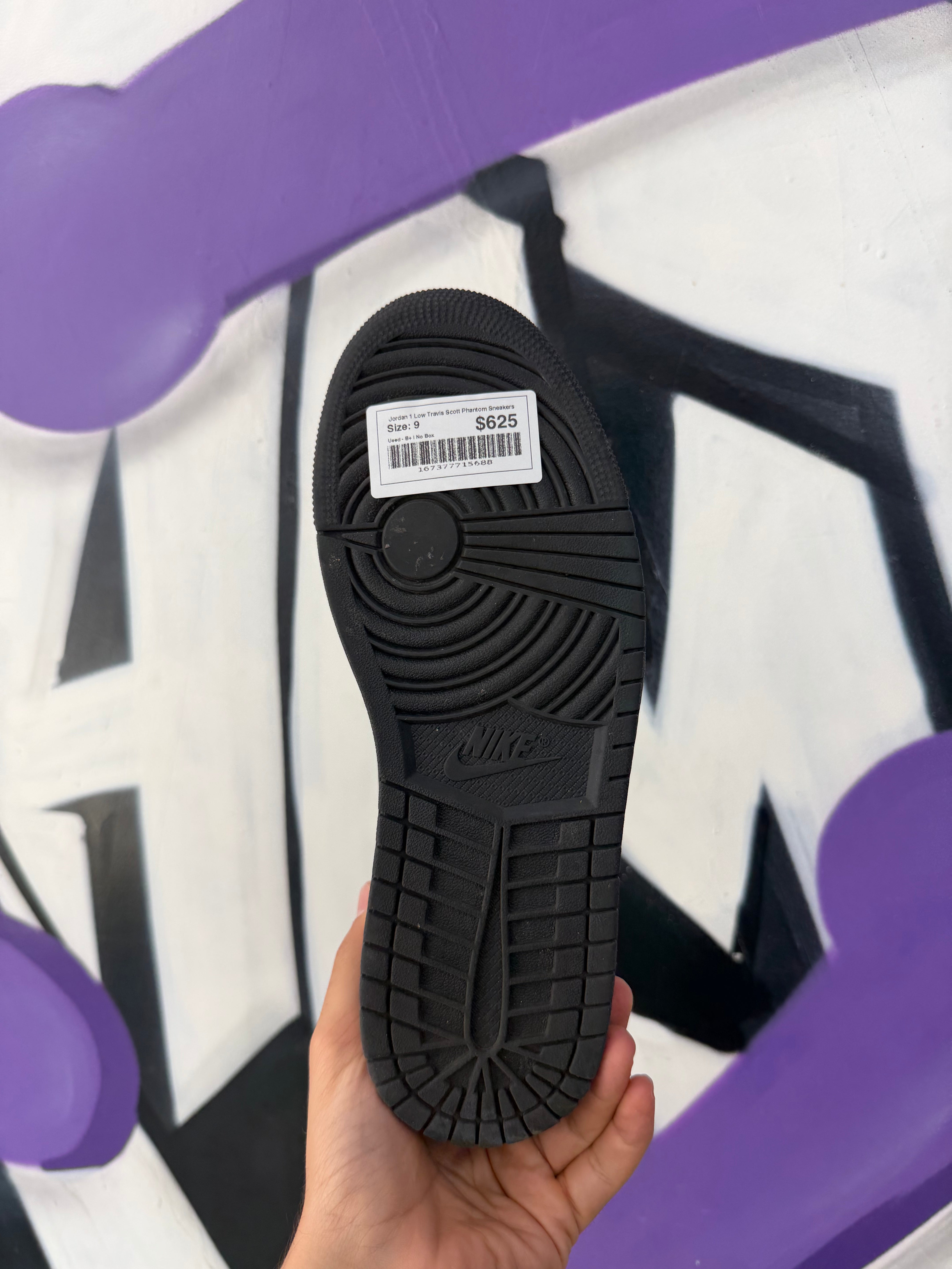 Jordan 1 Low Travis Scott Phantom Sneakers