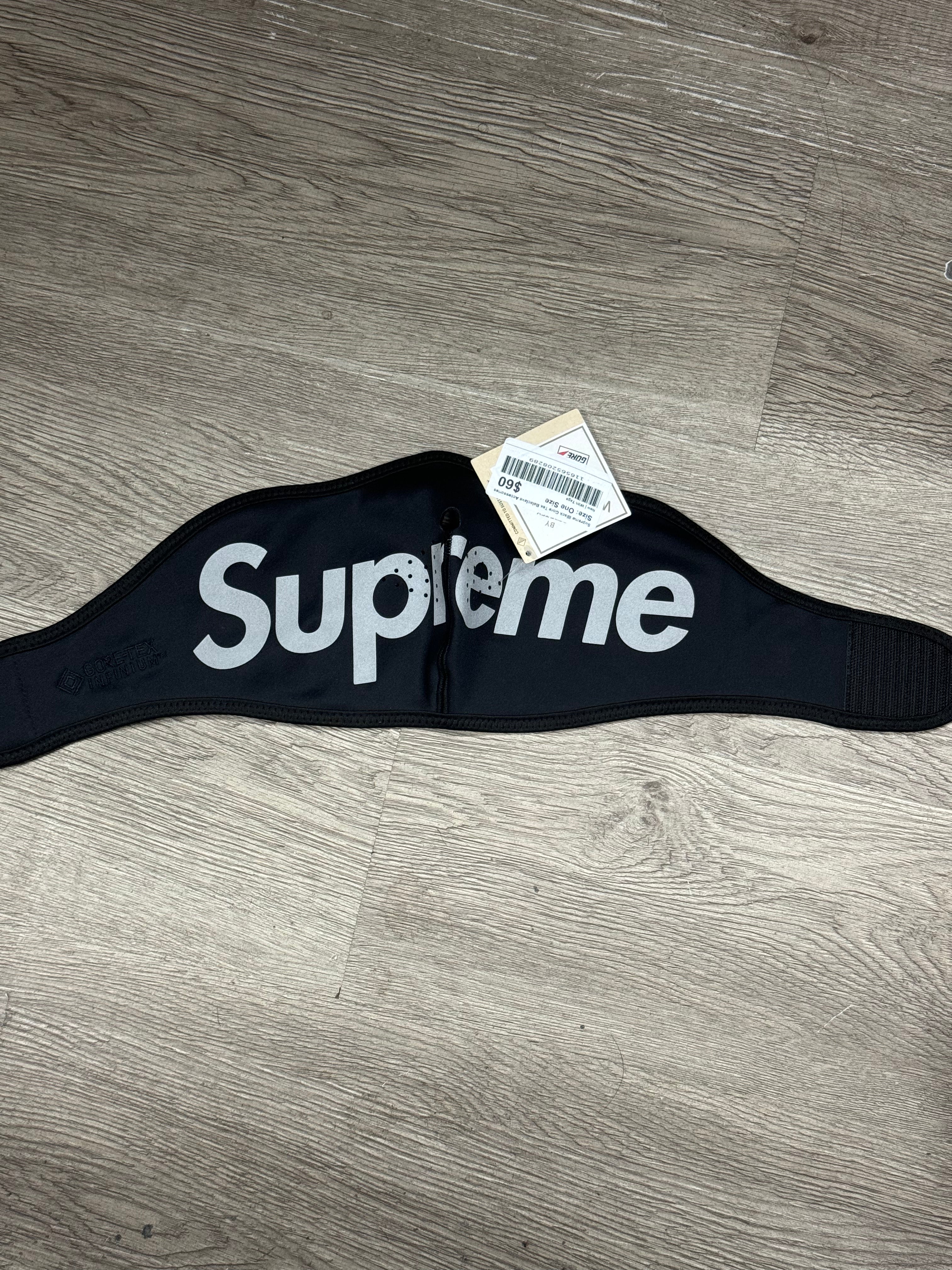 Supreme Black Gore Tex Balaclava Accessories