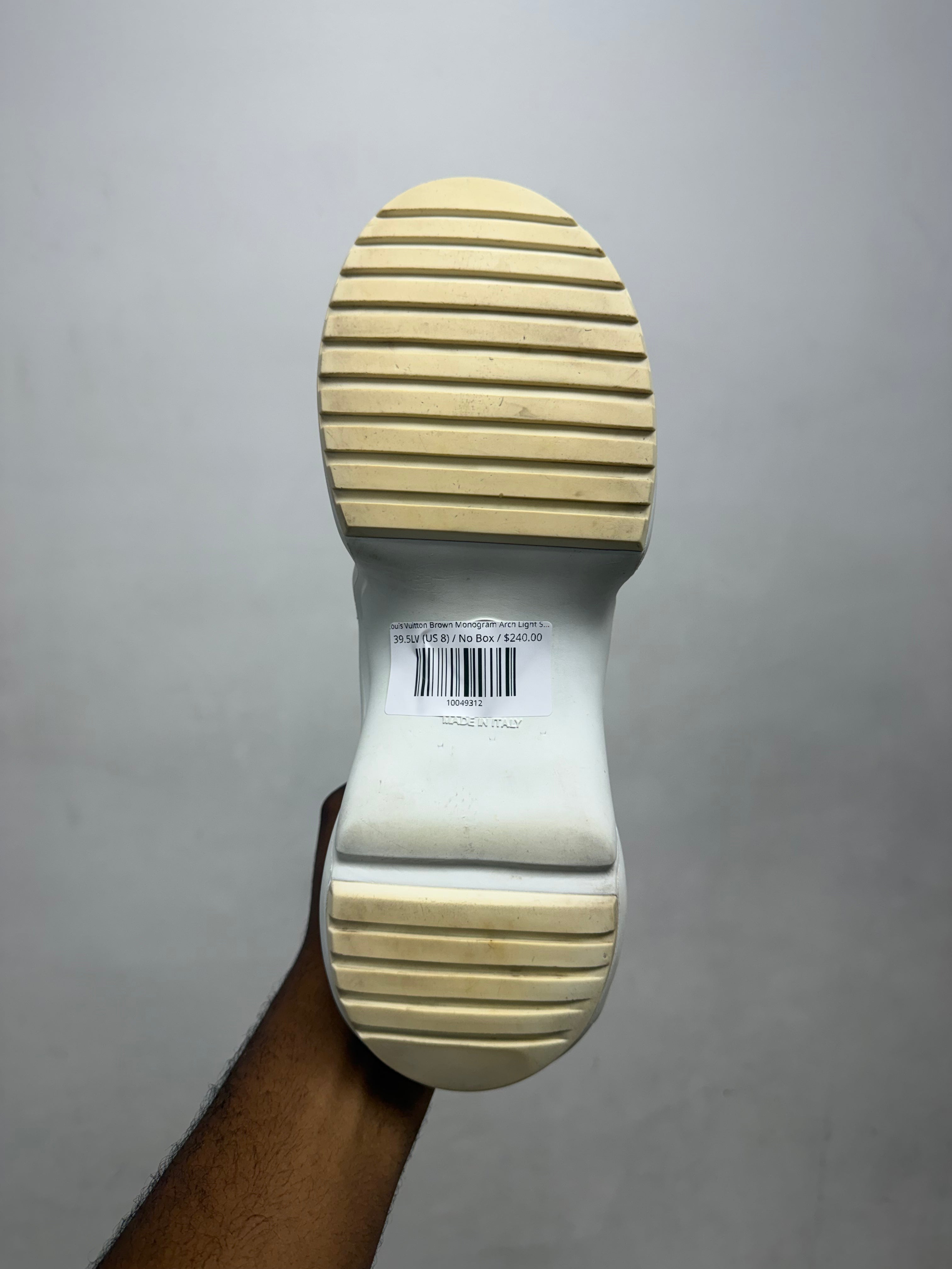 Louis Vuitton Brown Monogram Arch Light Sneakers