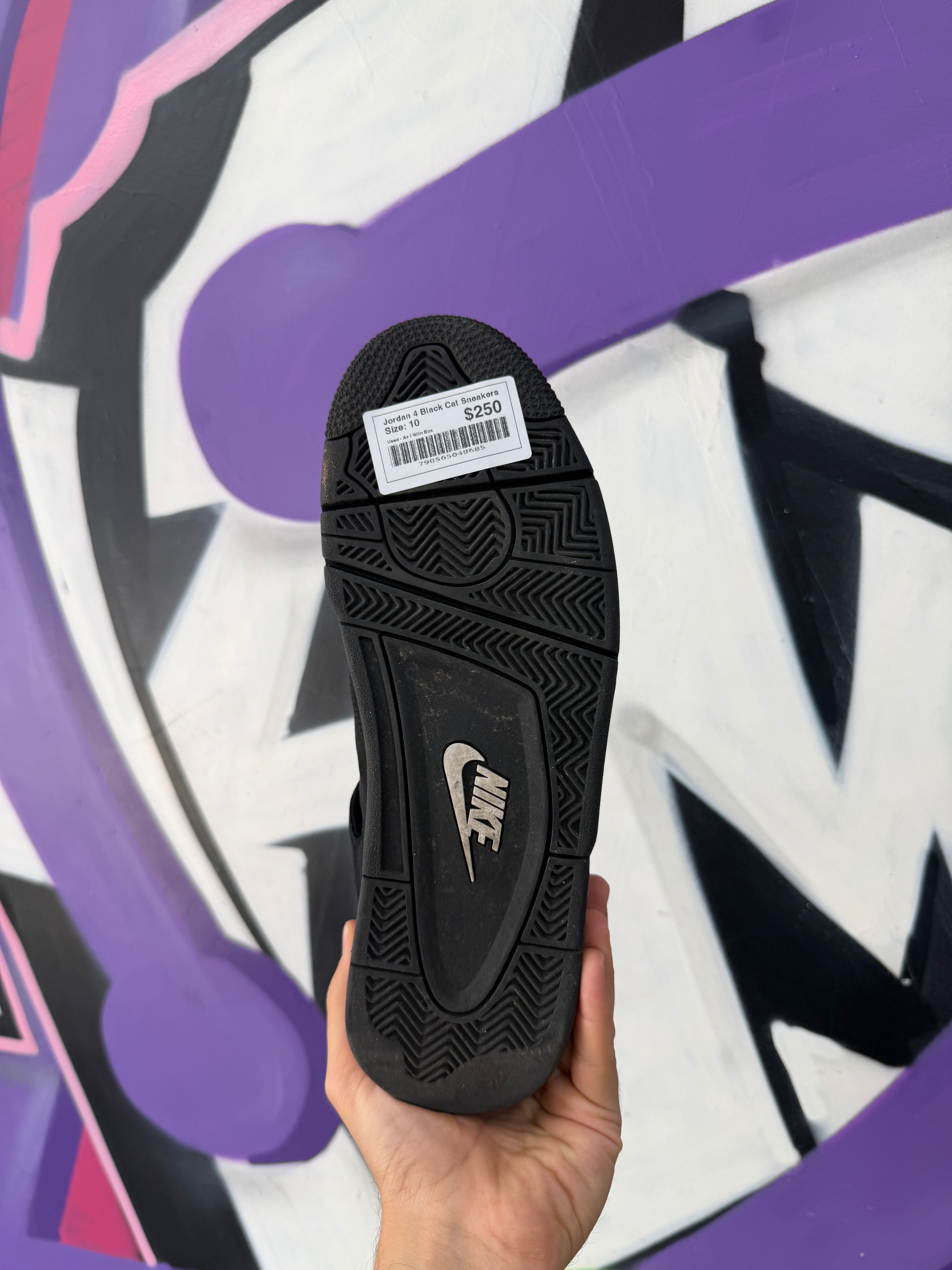 Jordan 4 Black Cat Sneakers