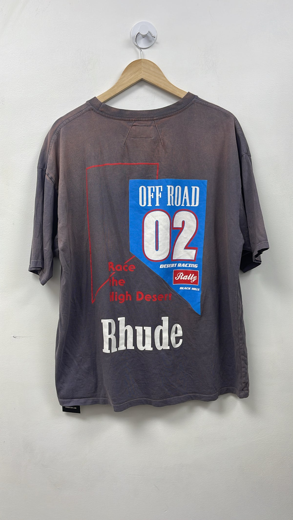 Rhude Bleached Off Road Tee