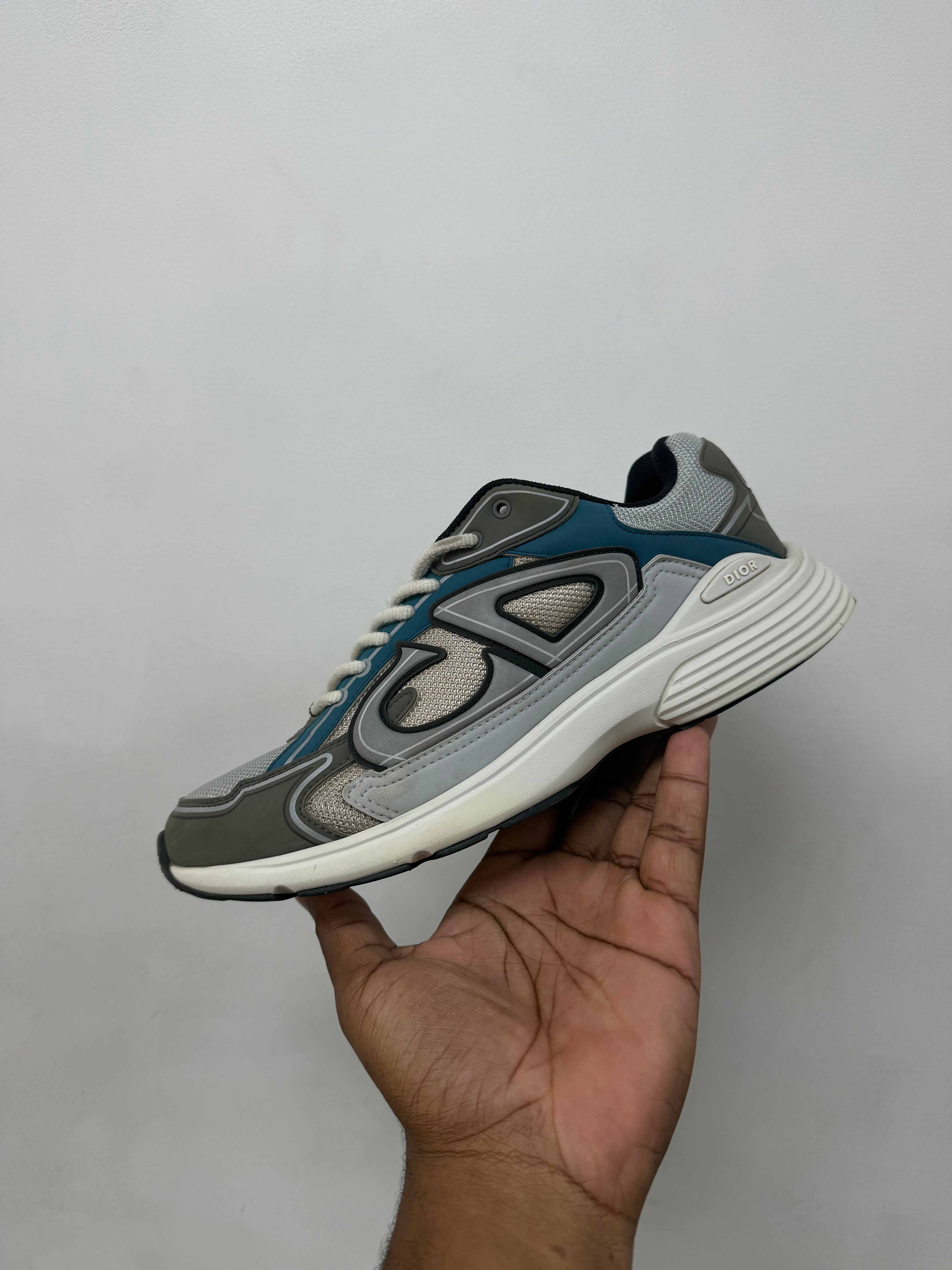 Dior B30 Blue Grey Sneakers