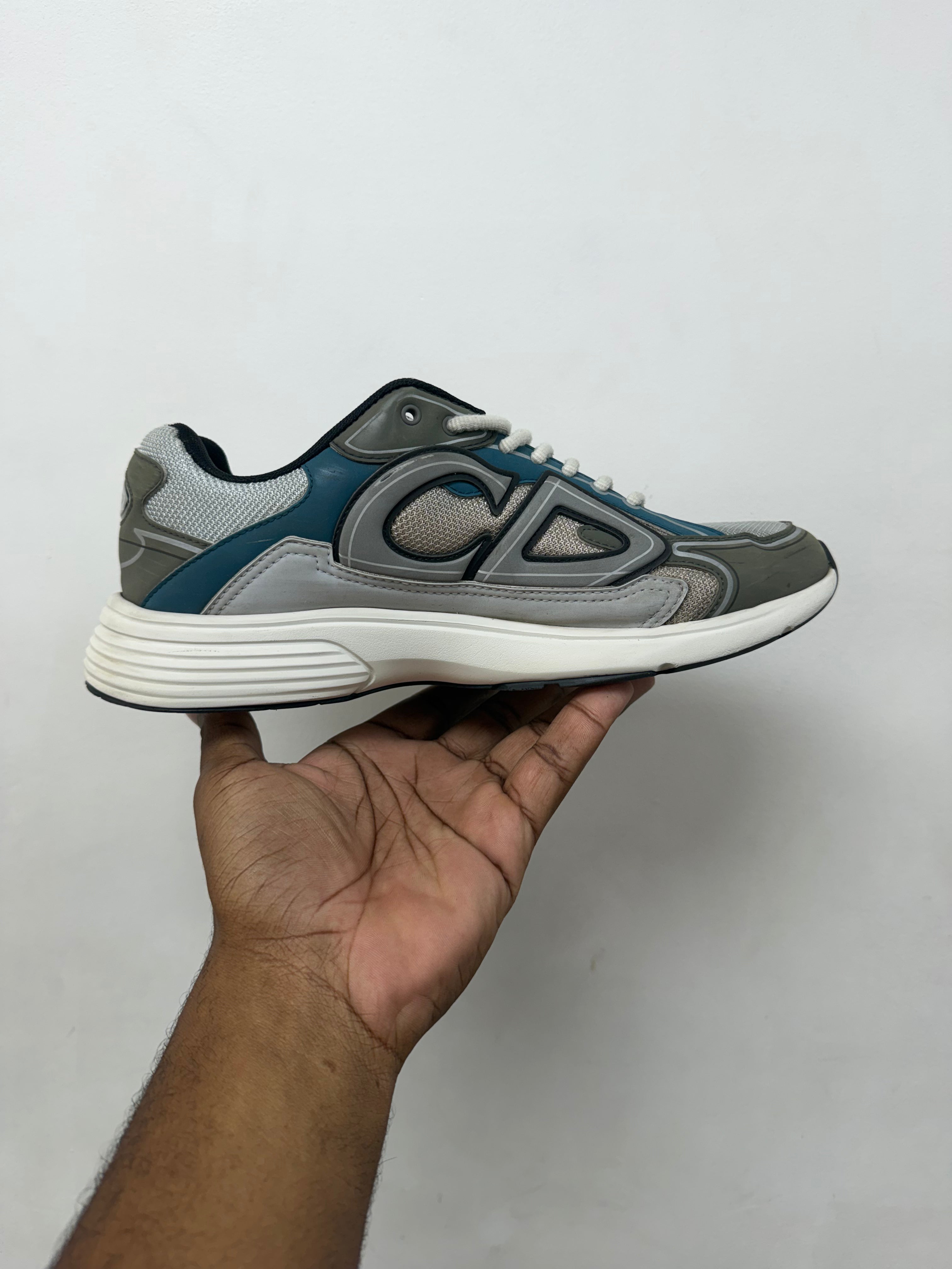 Dior B30 Blue Grey Sneakers