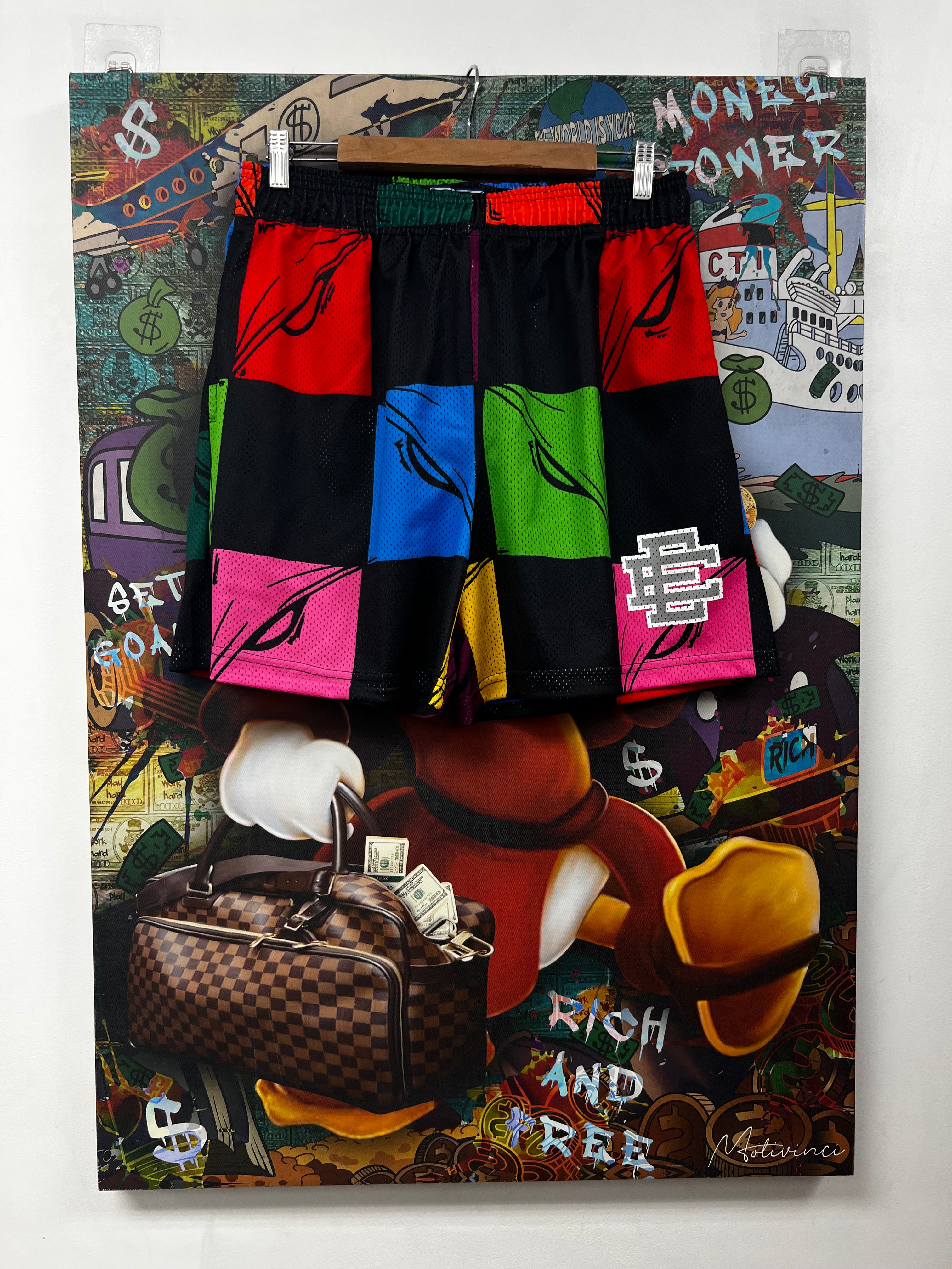 Eric Emanuel Matty Boy 99 Eyes Multi Shorts