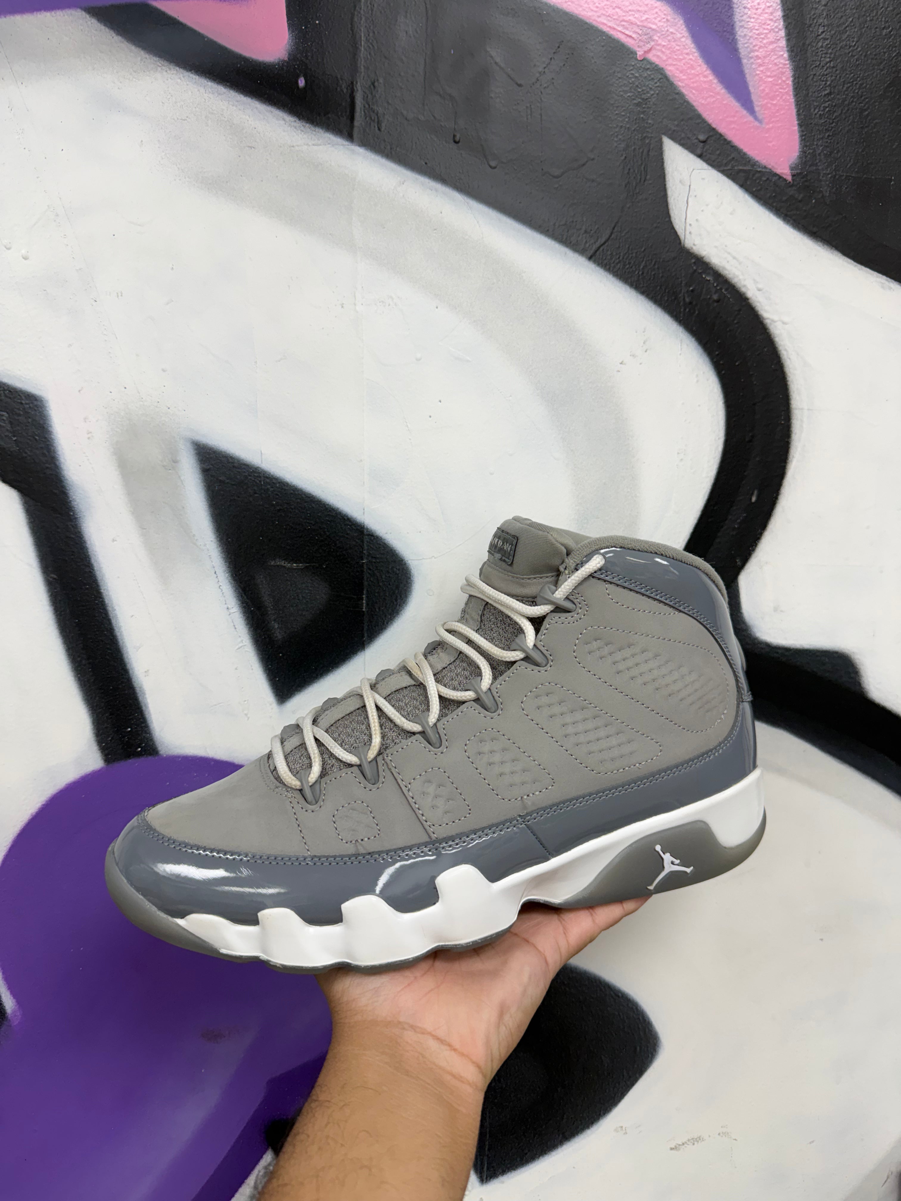 Jordan 9 Cool Grey Sneakers