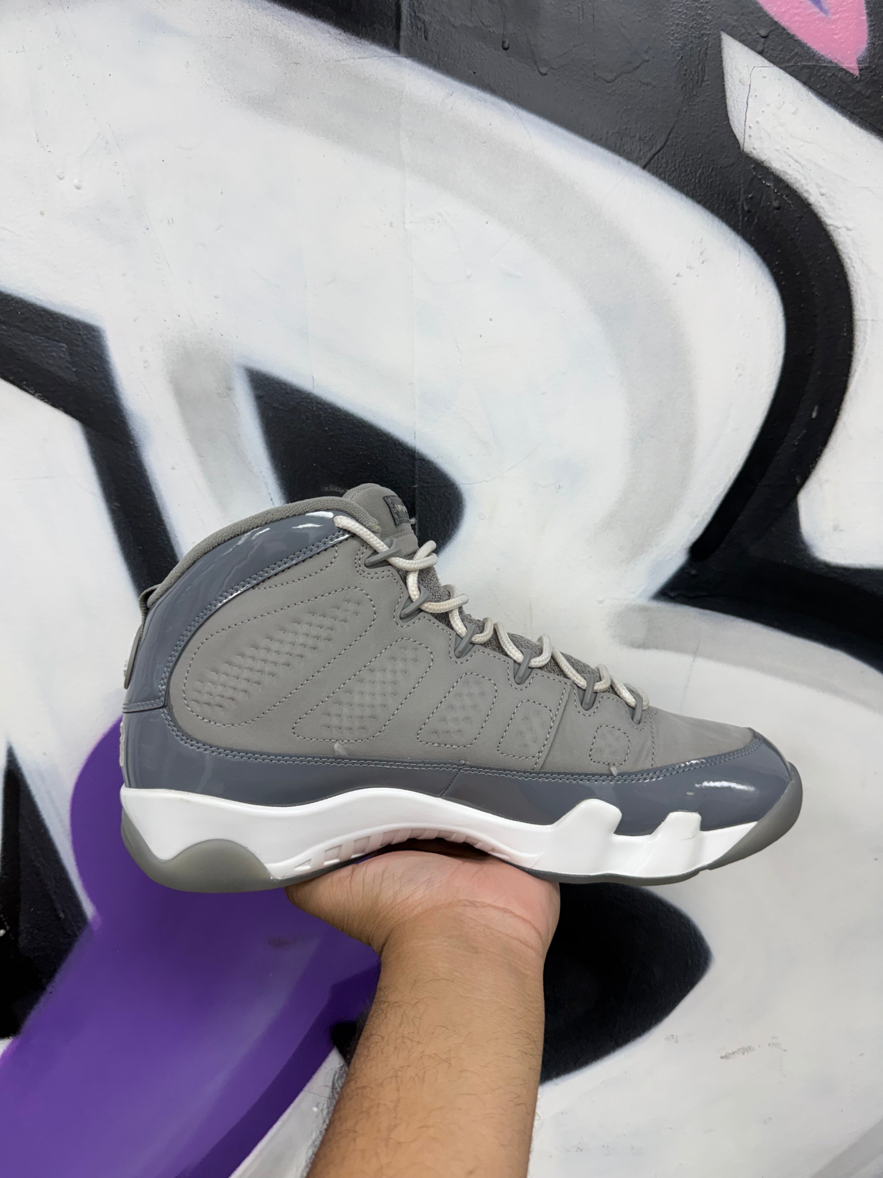 Jordan 9 Cool Grey Sneakers