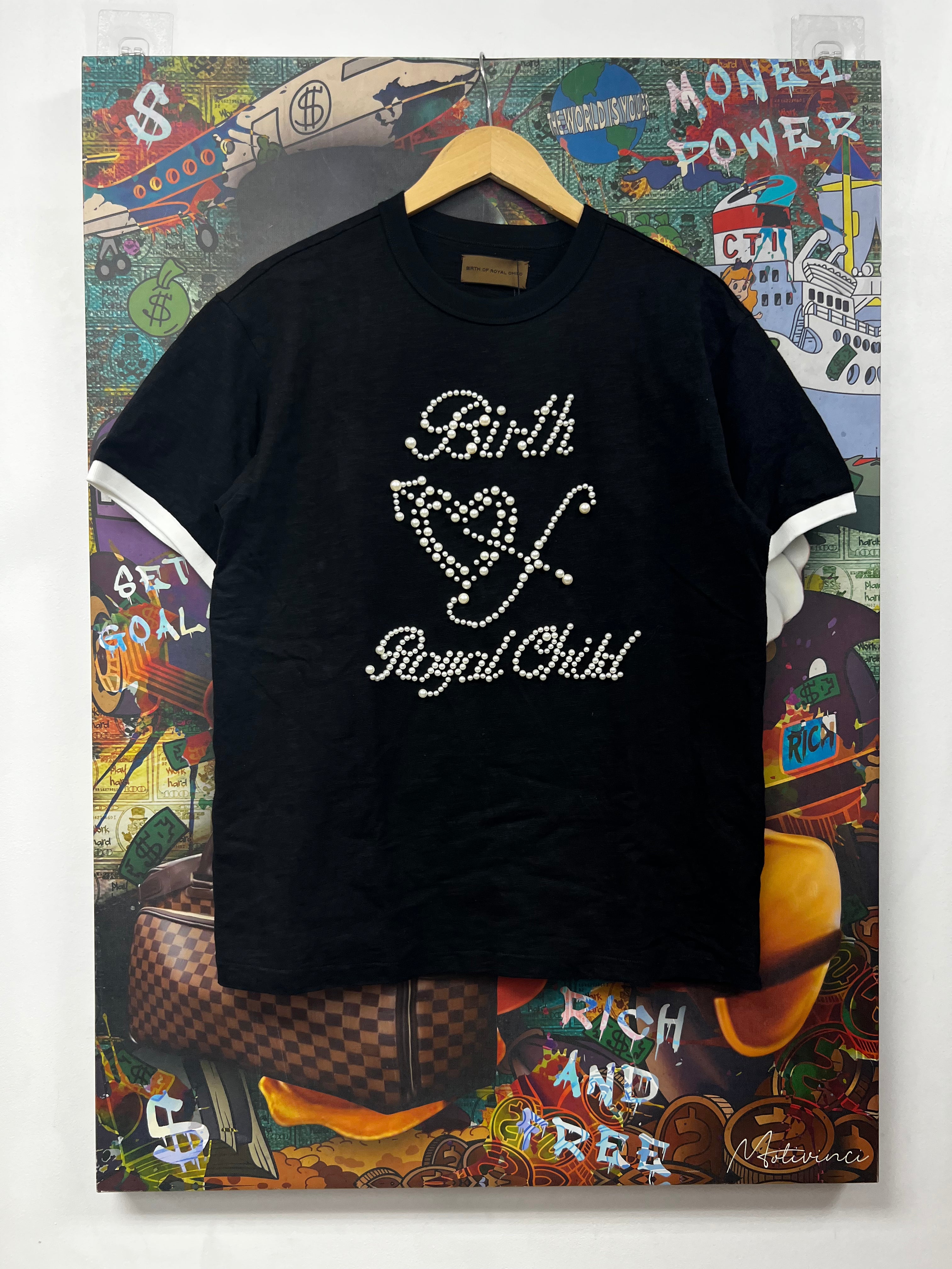 Birth Of A Royal Child Black Pearl Tee