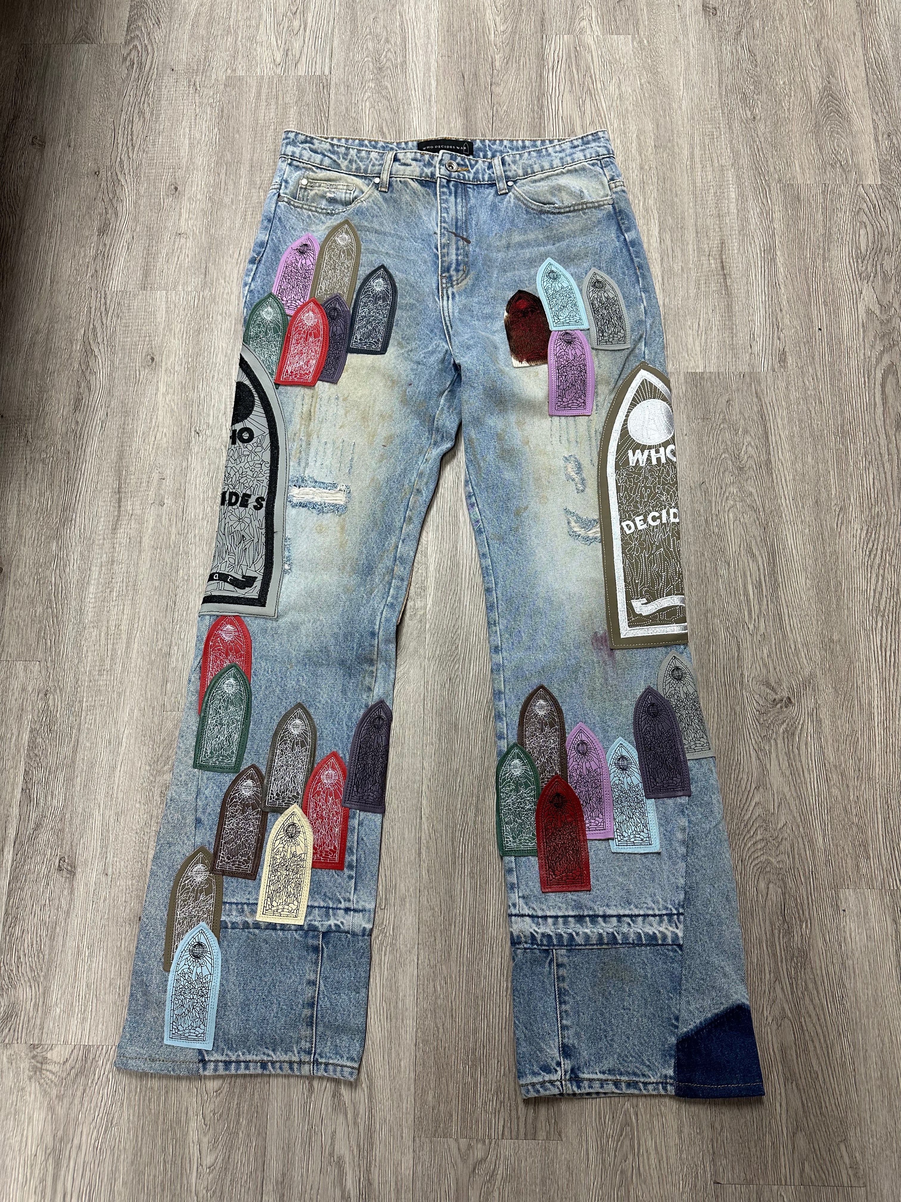 WDW Pastel Denim Light Wash New 40 With Tags