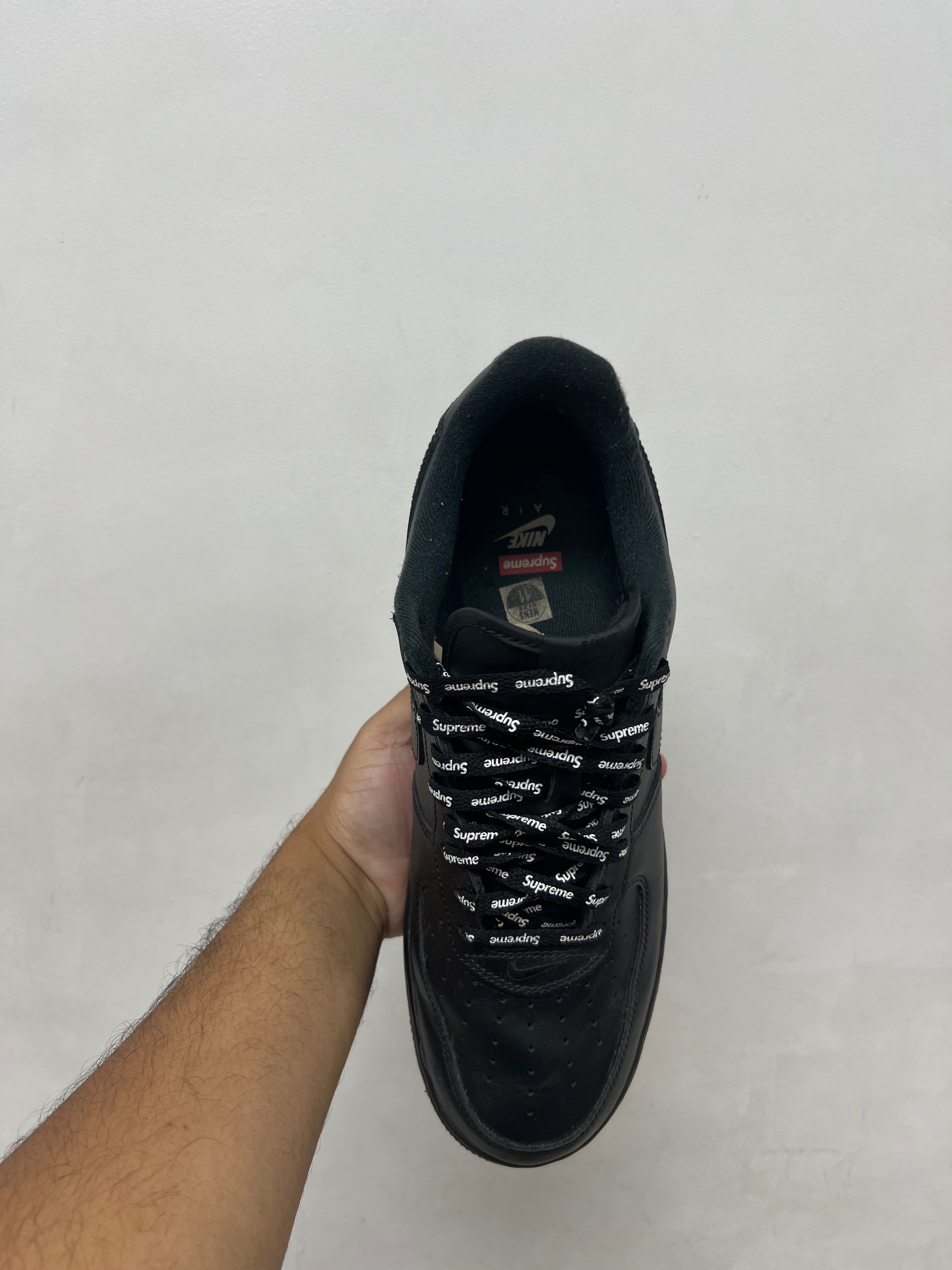 Nike Supreme AF1 Black Sneakers