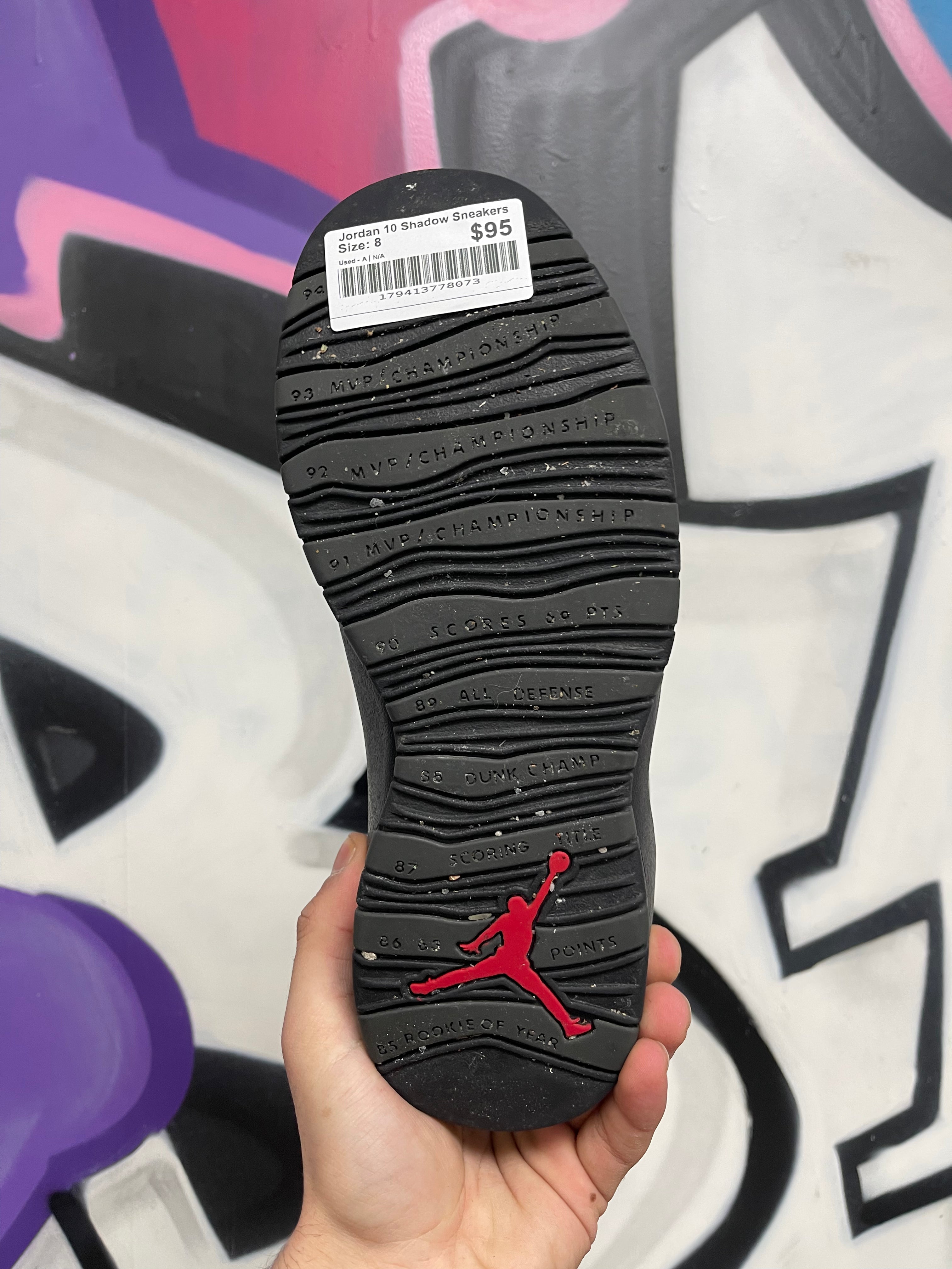 Jordan 10 Shadow Sneakers