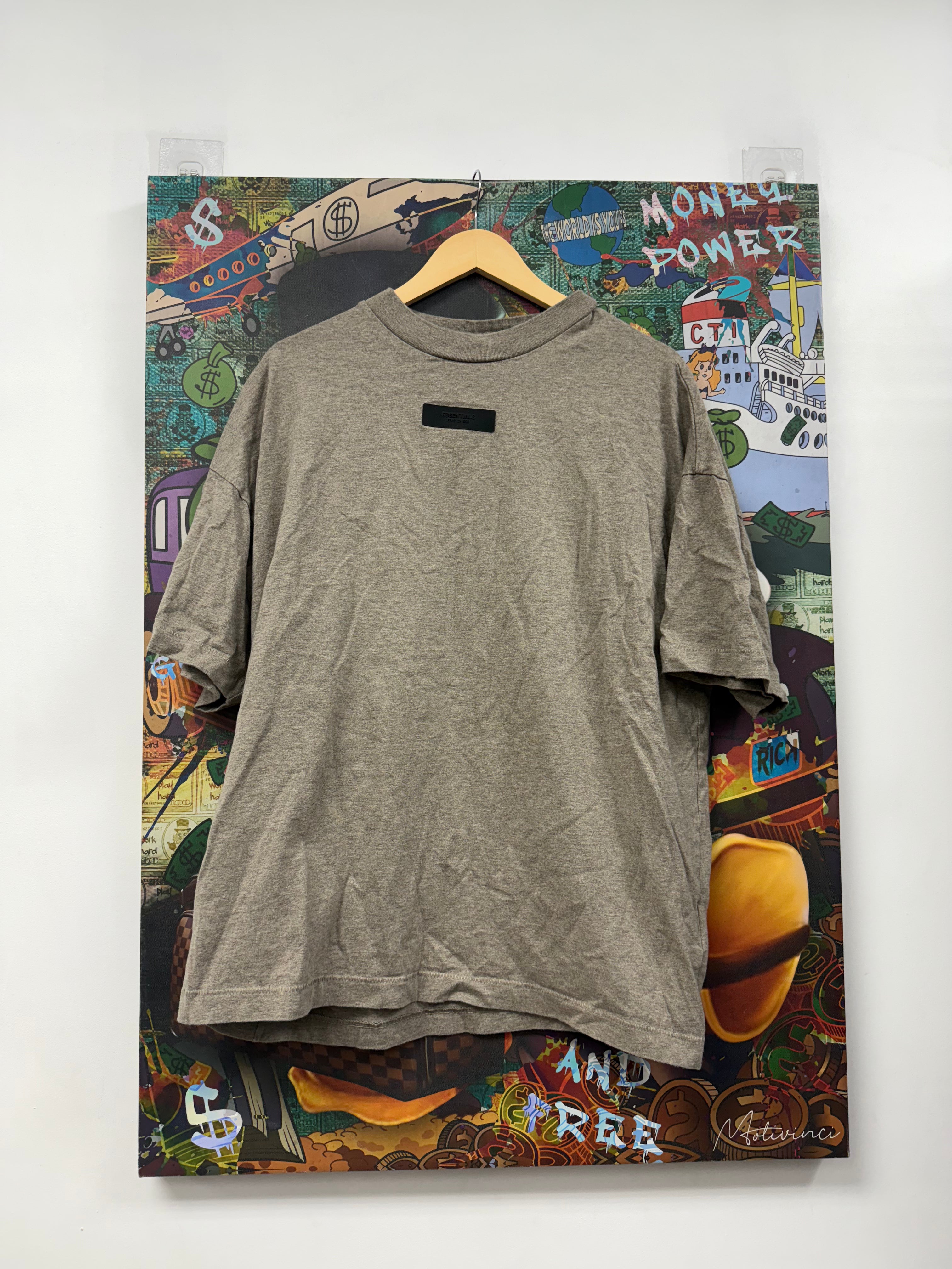 Essentials Light Oatmeal Tee