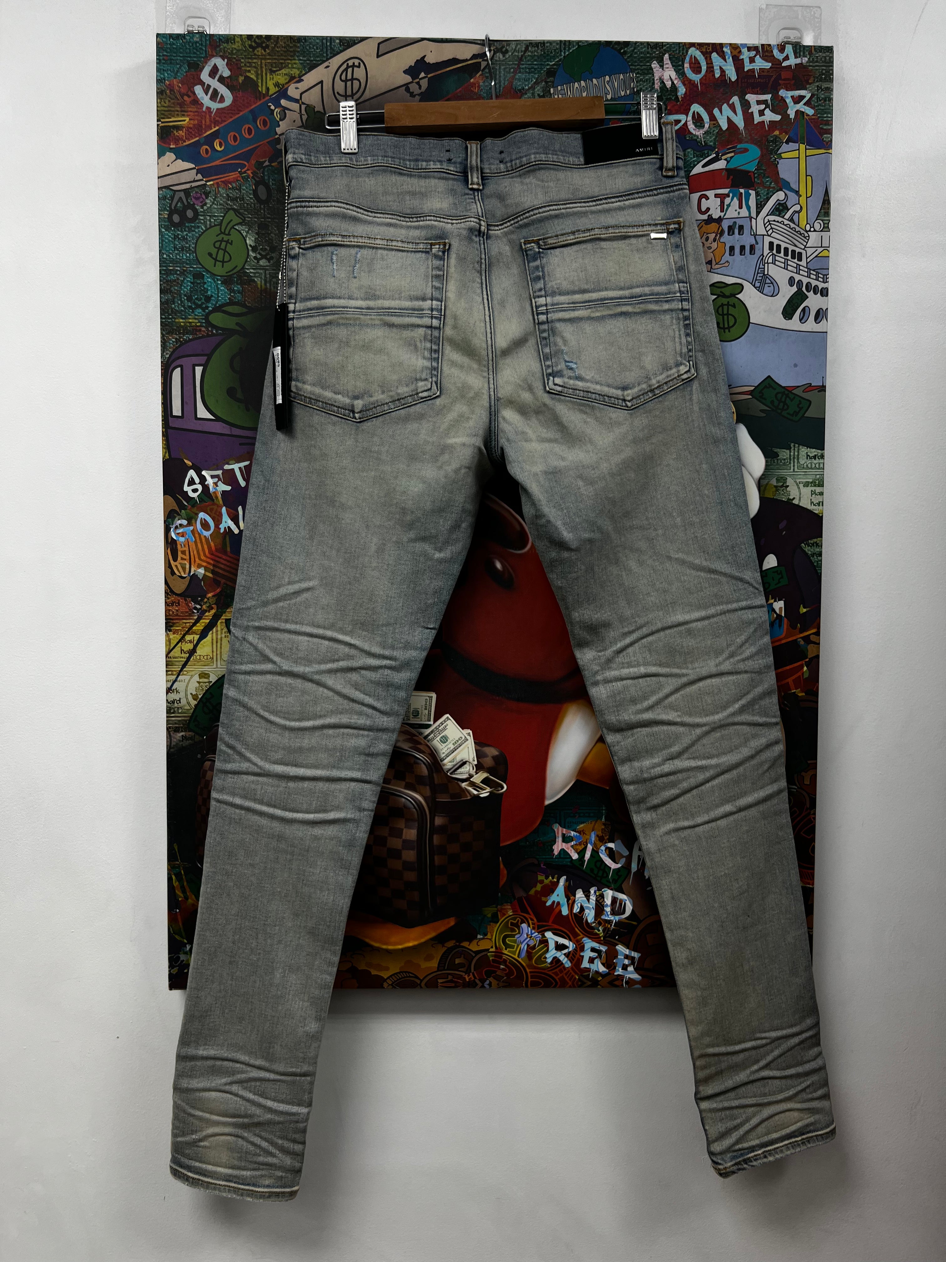 Amiri MX! Light Wash Jeans