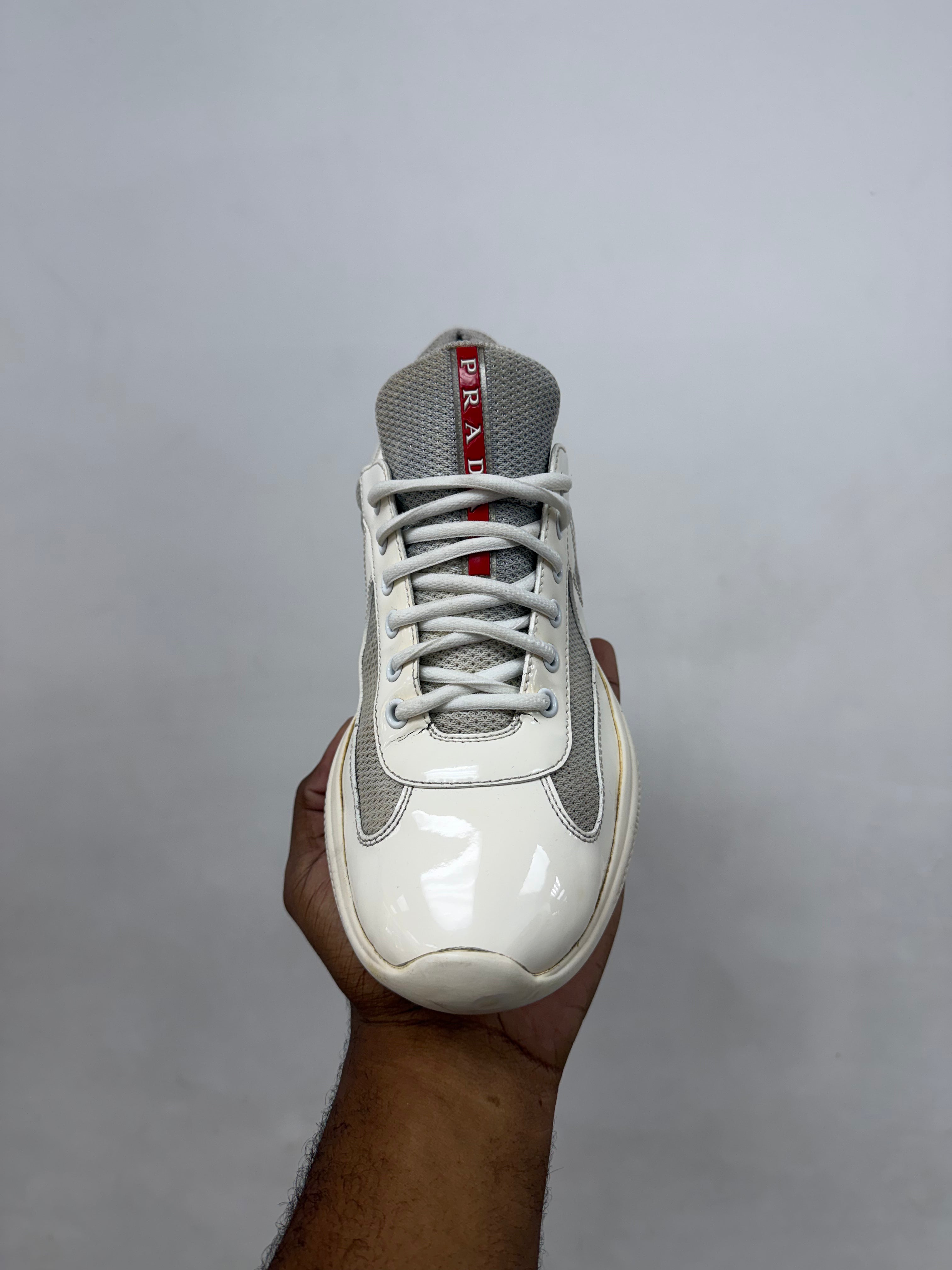 Prada White Cups Sneakers