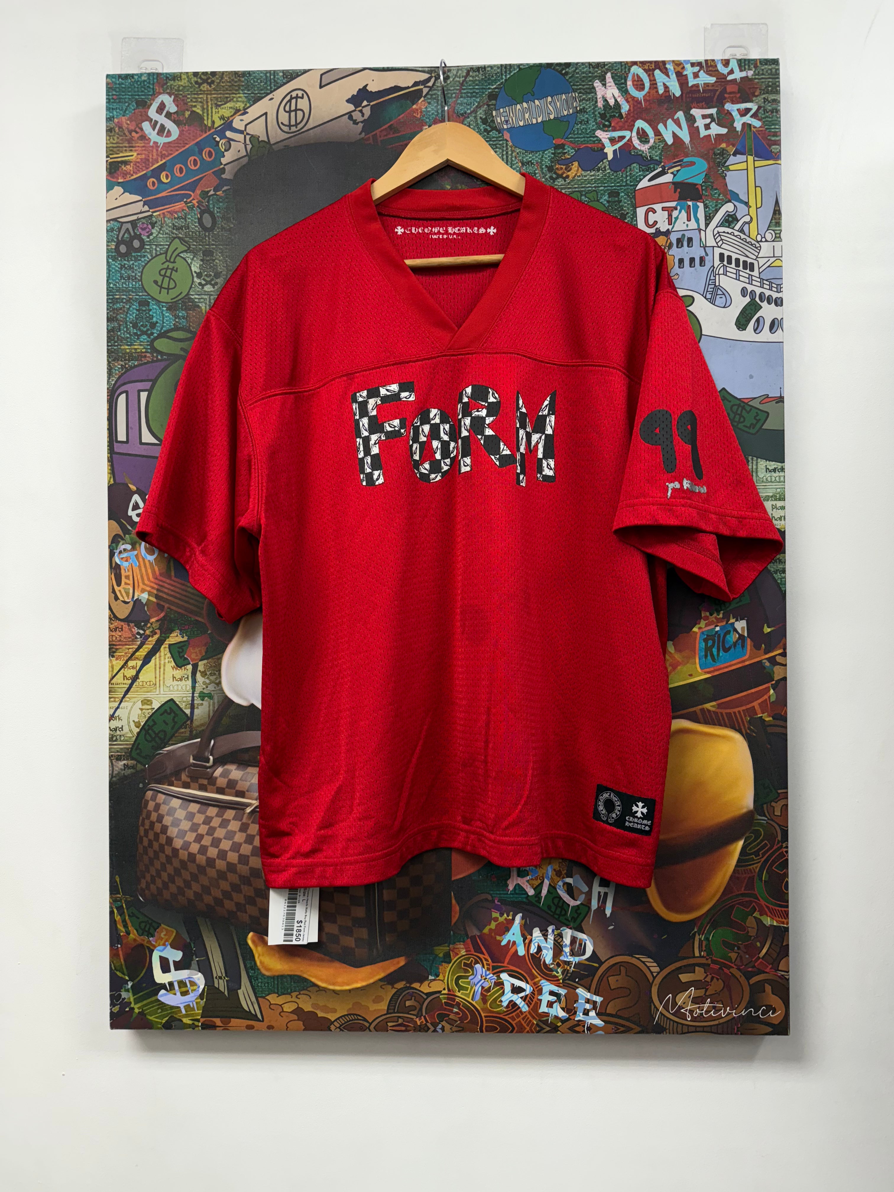 Chrome Hearts Matty Boy Red Form Jersey